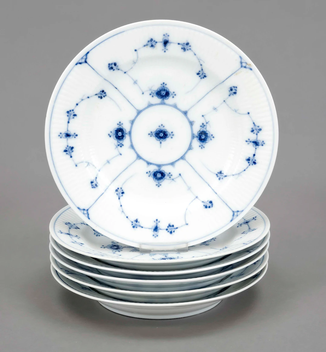 6 Speiseteller, Royal Copenhagen