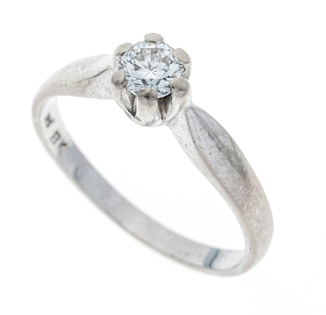 Solitär Brillant-Ring WG 585/000