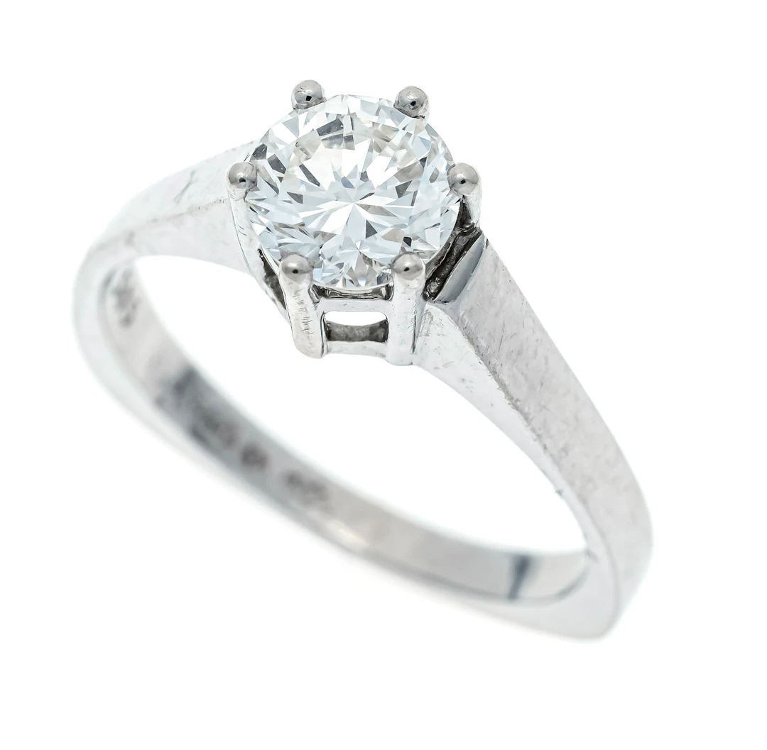 Solitär-Brillant-Ring WG 585/000