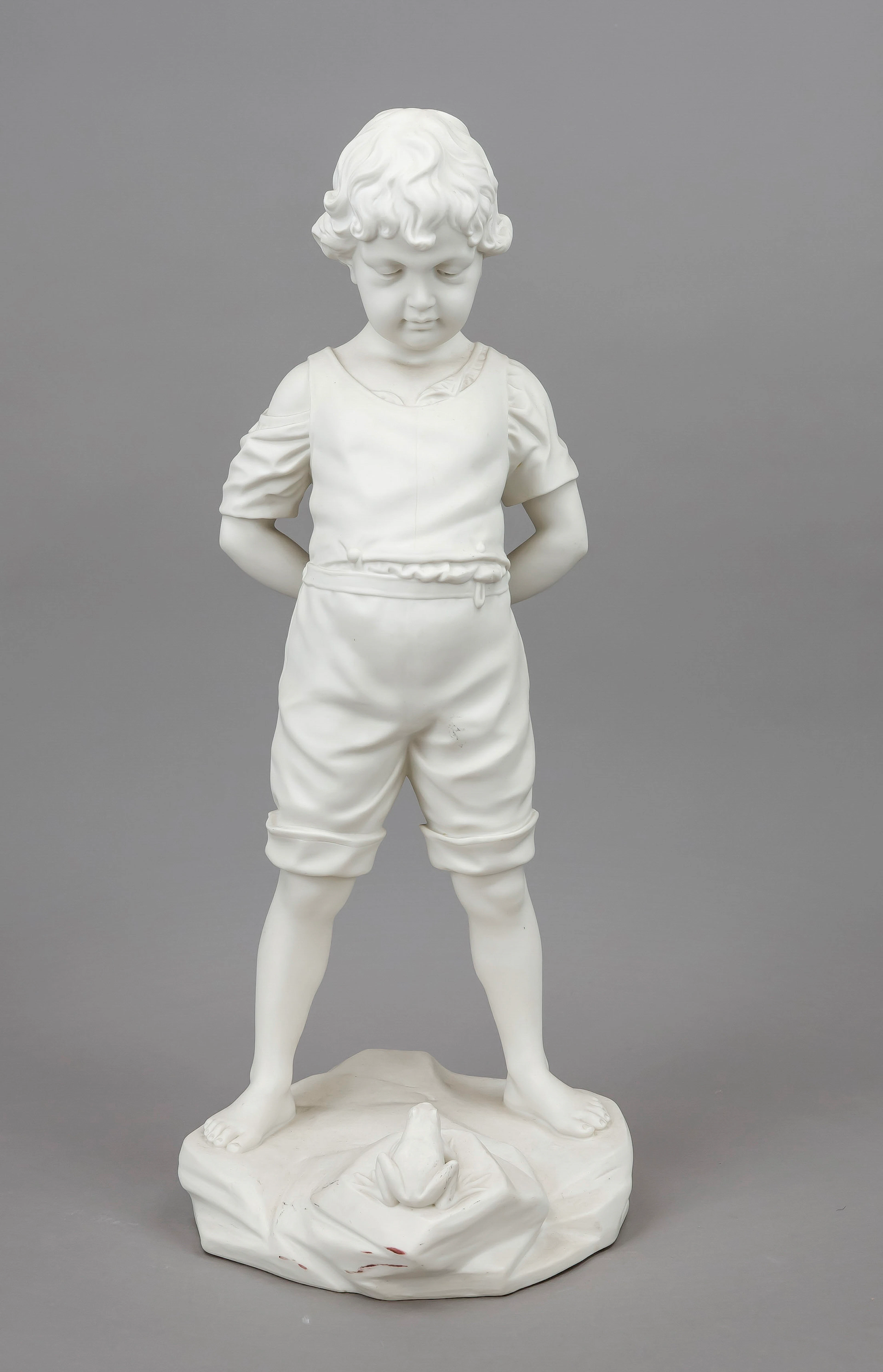 Junge mit Frosch, Gustavsberg, S