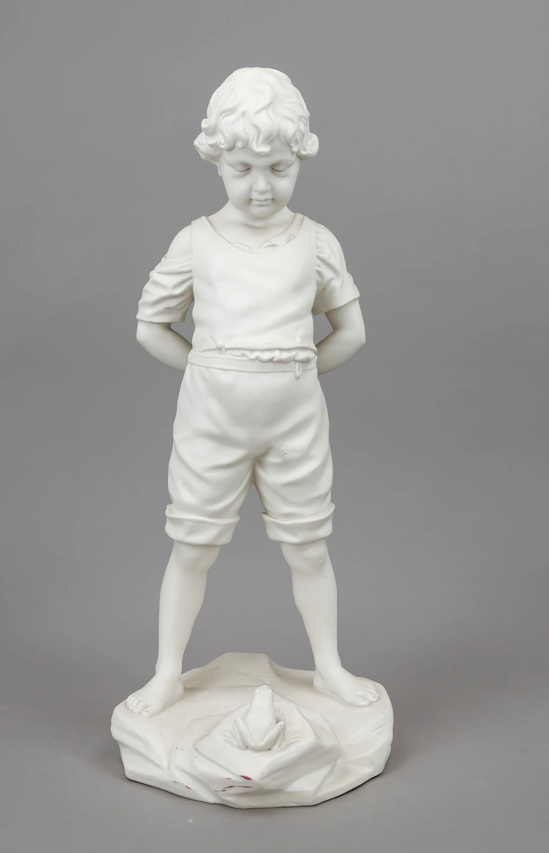 Junge mit Frosch, Gustavsberg, S