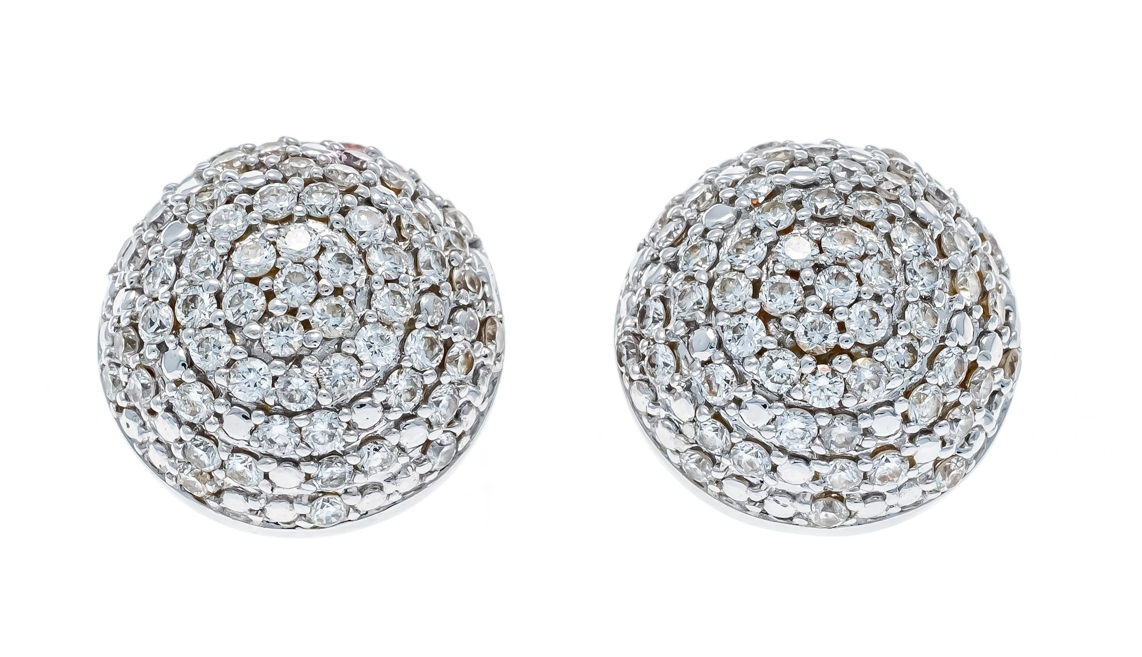 Bouton Brillant-Ohrstecker WG 585
