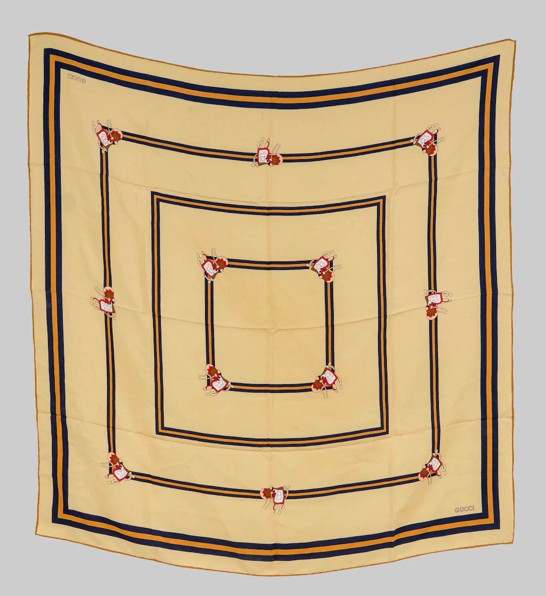 Gucci, polychrom gemustertes quad