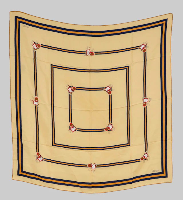 Gucci, polychrom gemustertes quad