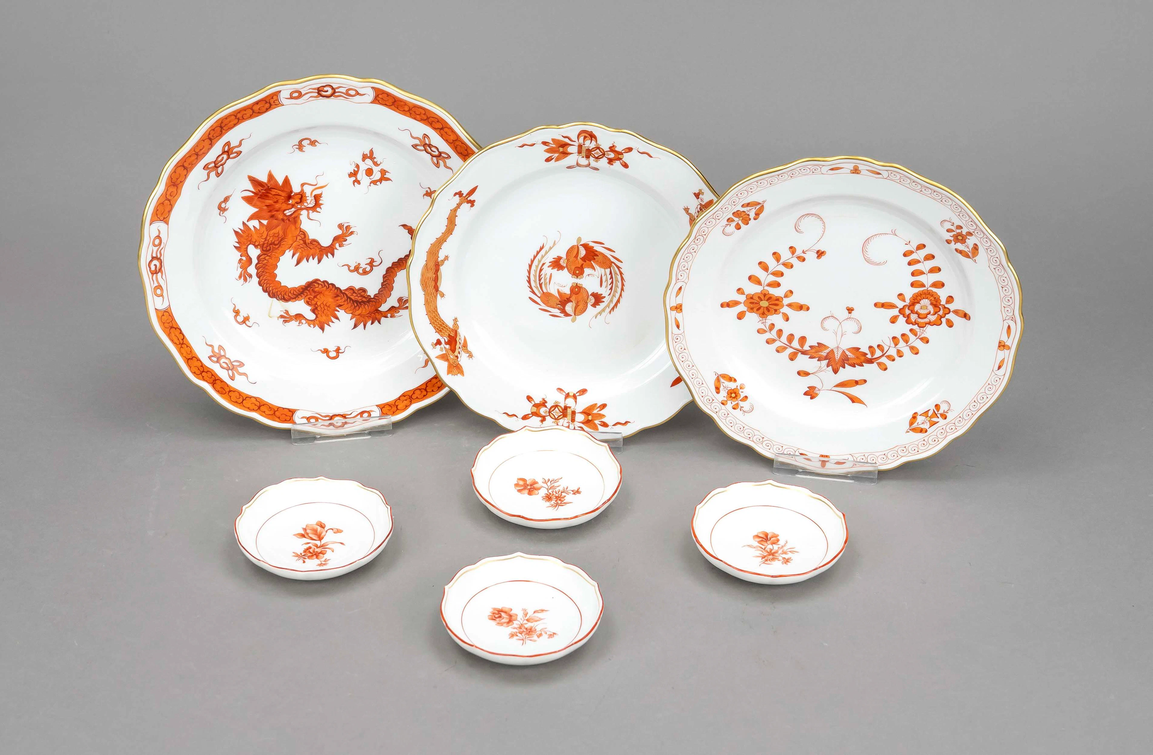 Sieben Teile, Meissen, verschiede