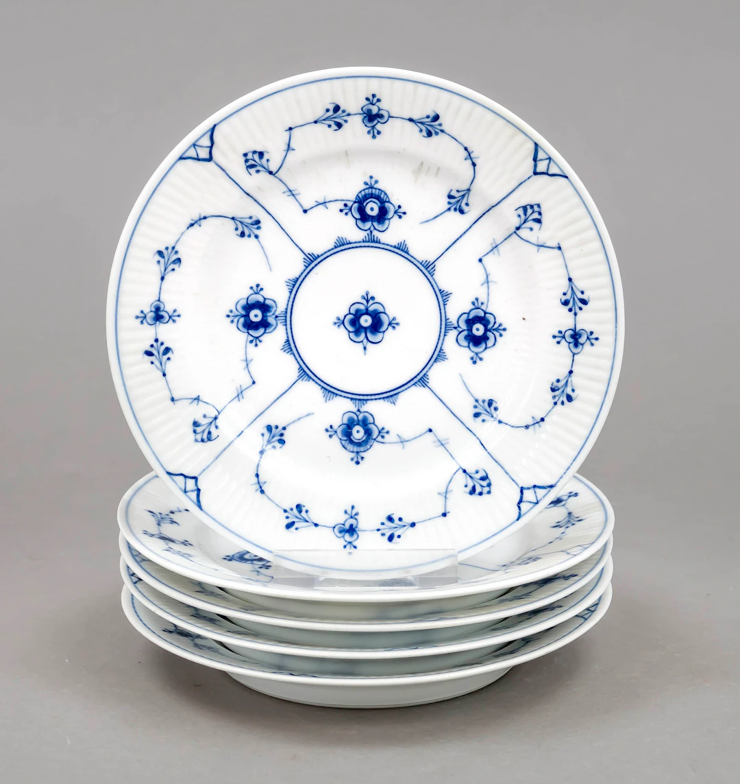 Fünf Brotteller, Royal Copenhagen