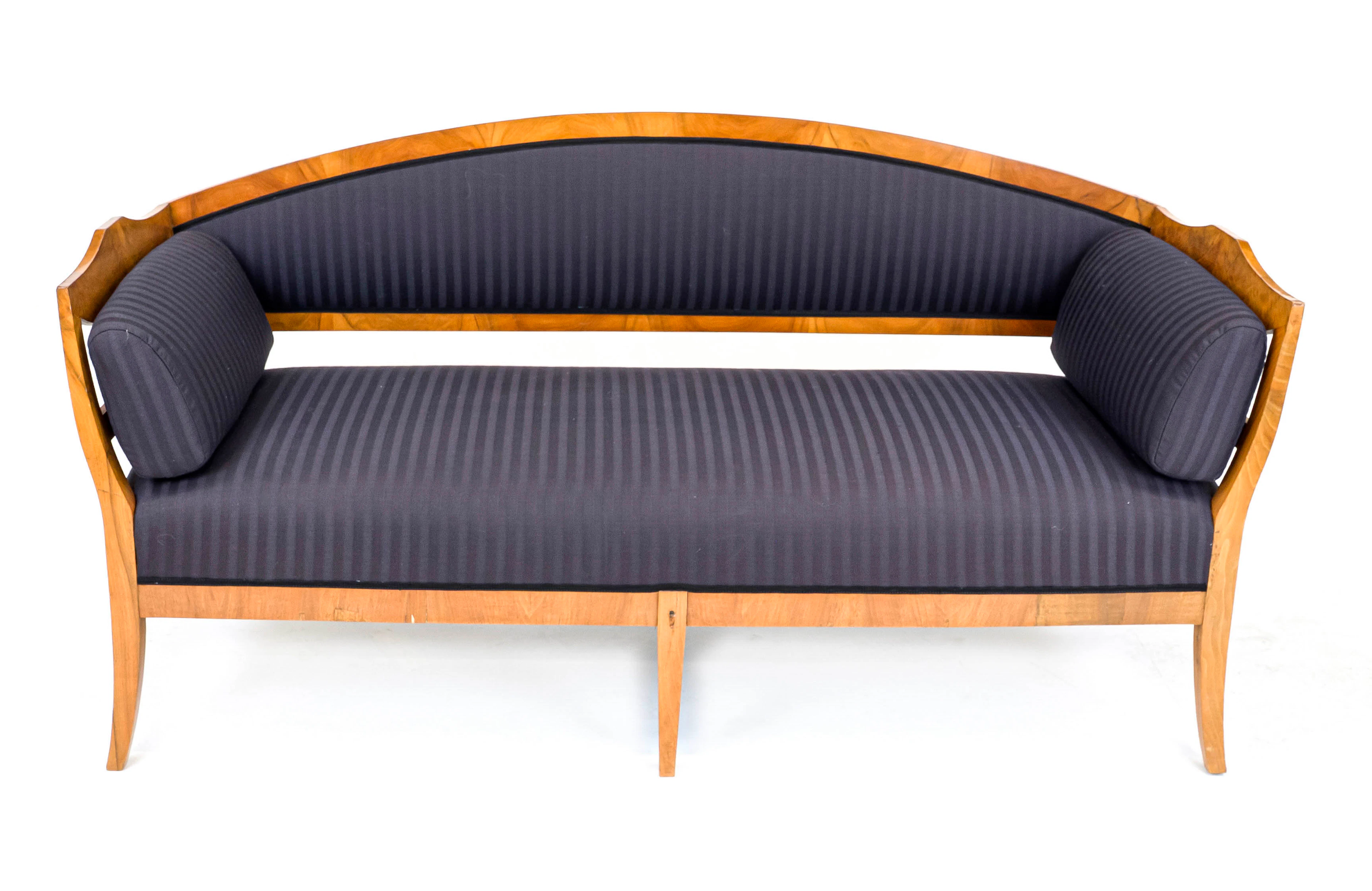 Biedermeier-Sofa um 1820, Kirschb