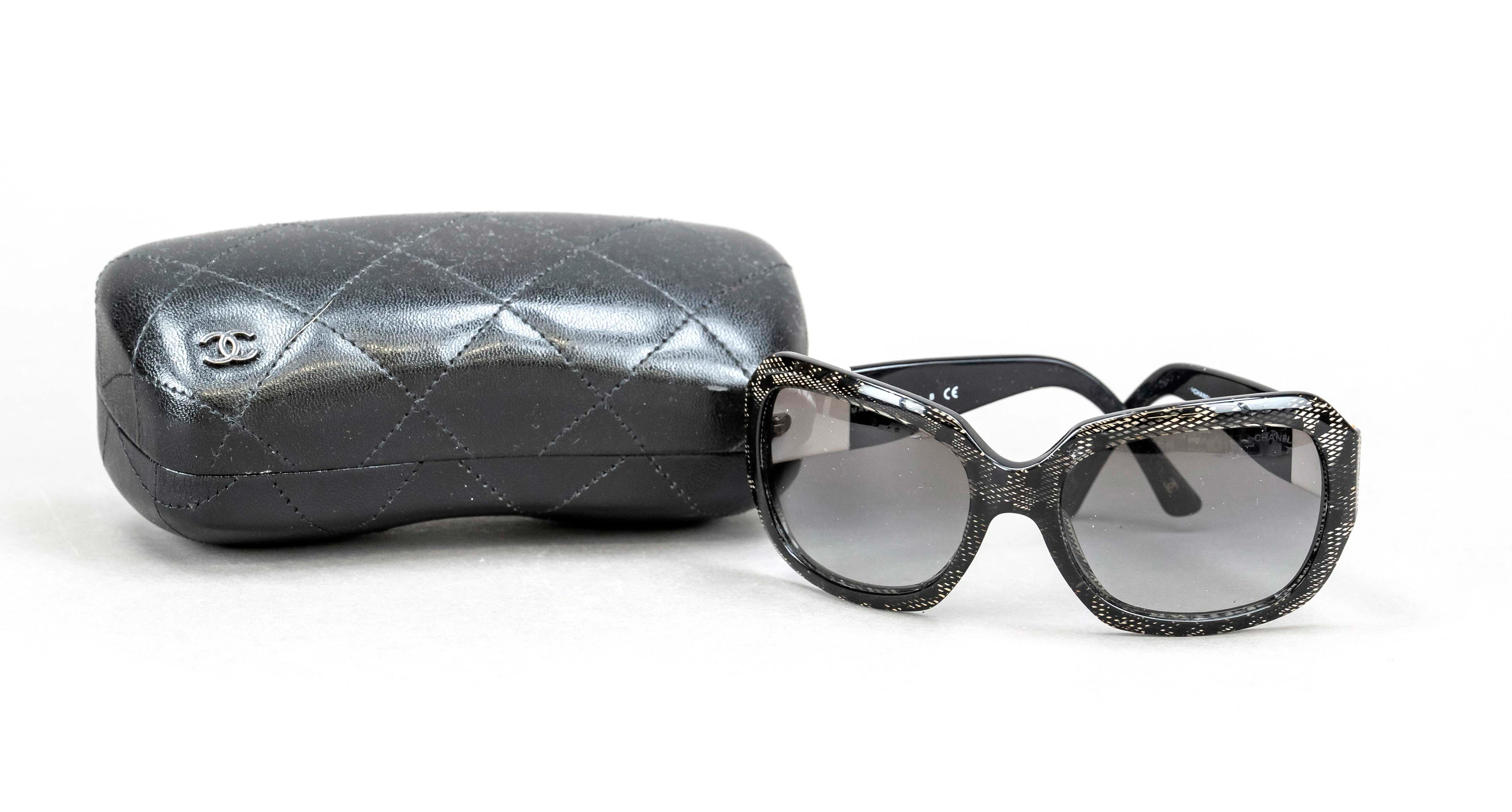 Chanel, Sonnenbrille, schwarzes Ku