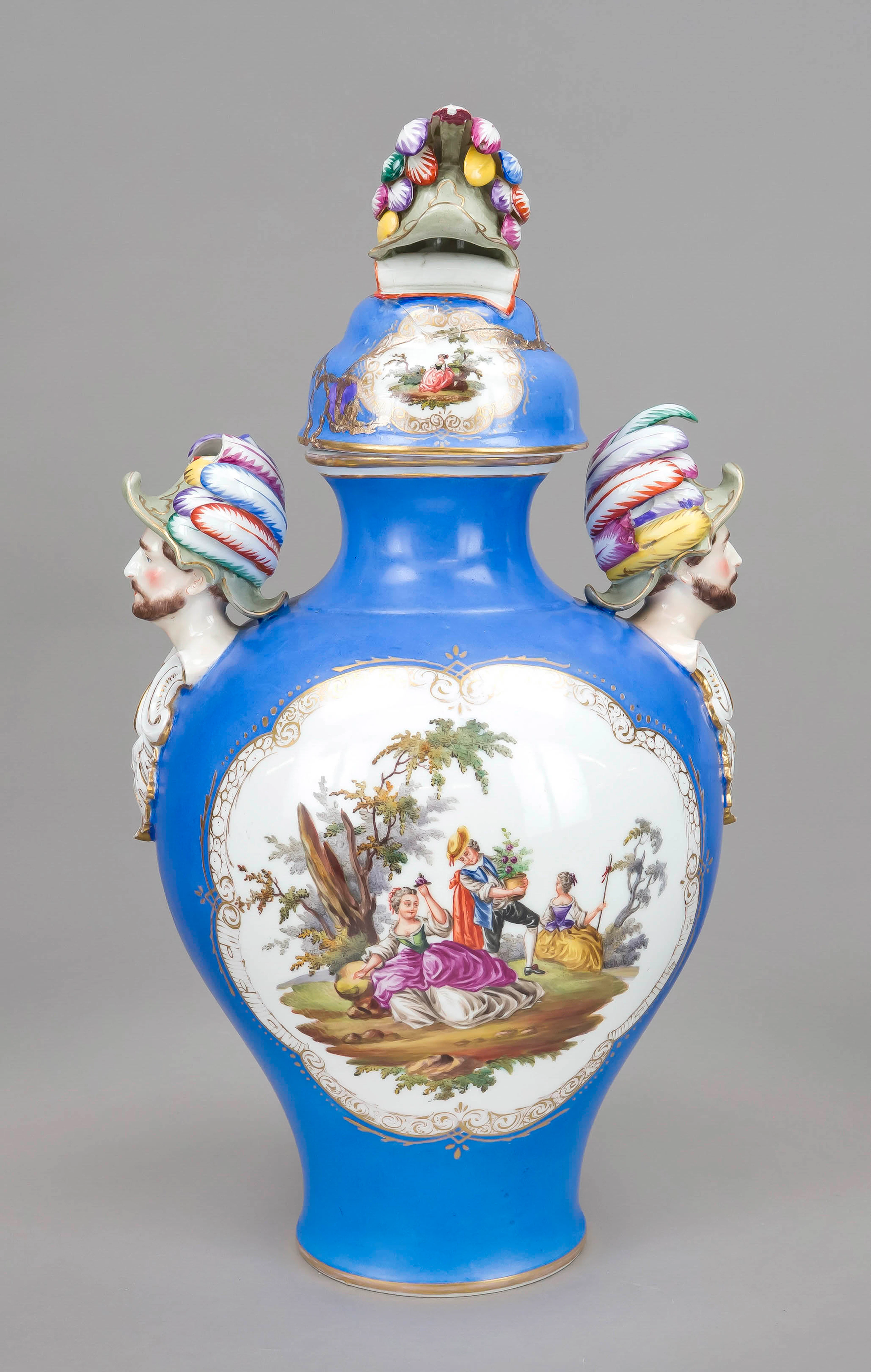 Deckelvase, Carl Thieme zu Potsch