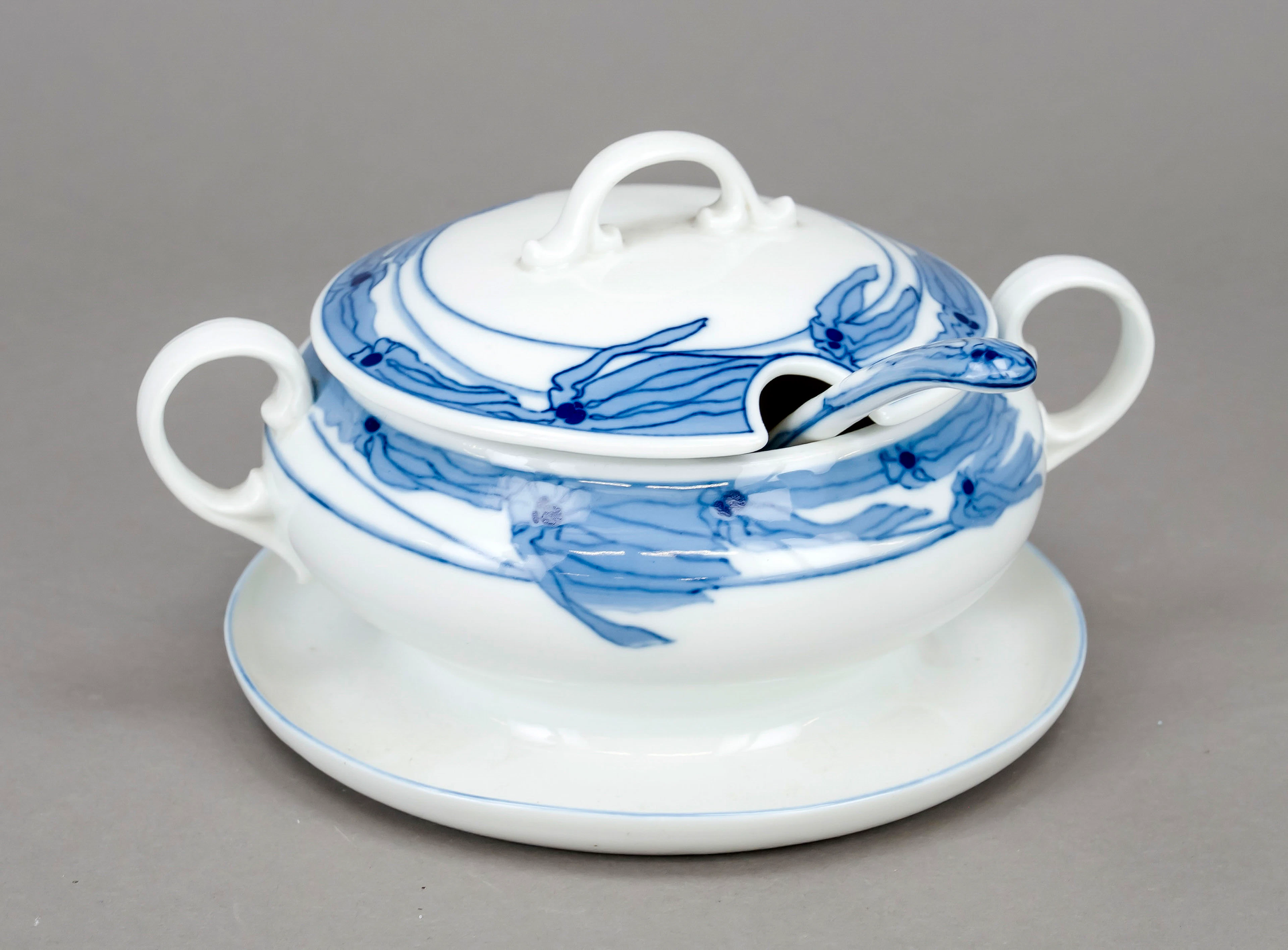 Kleine Jugendstil-Deckelterrine m