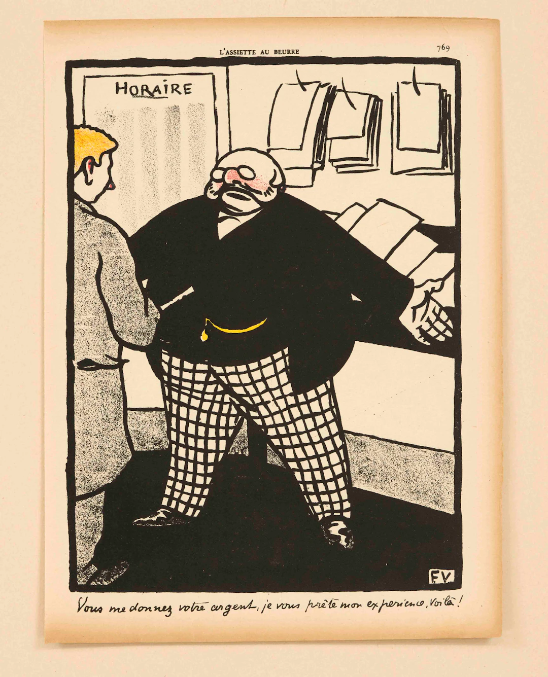 Félix Vallotton (1865-1925), Konv