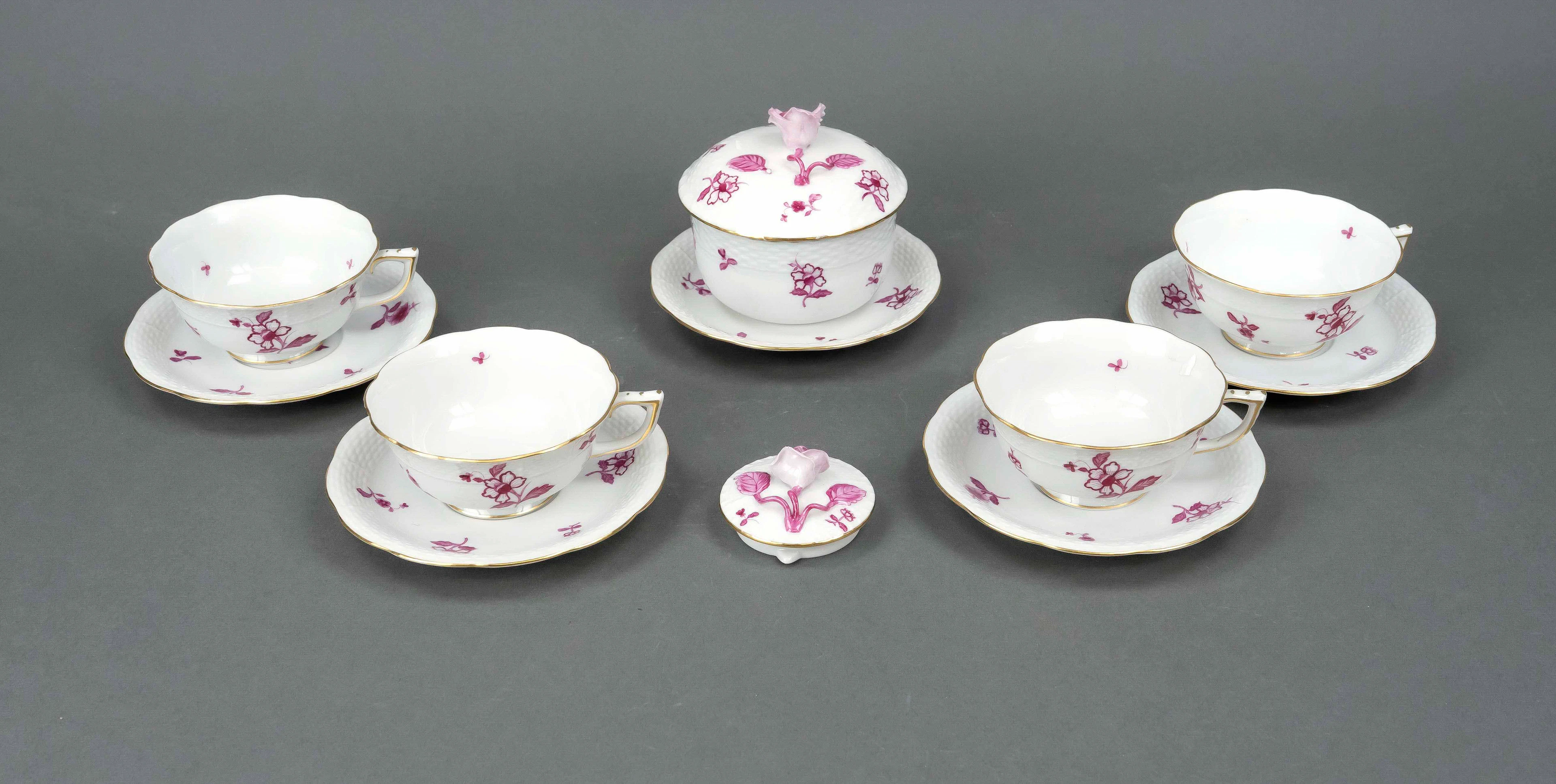 Restservice, 10-tlg., Herend, Ung