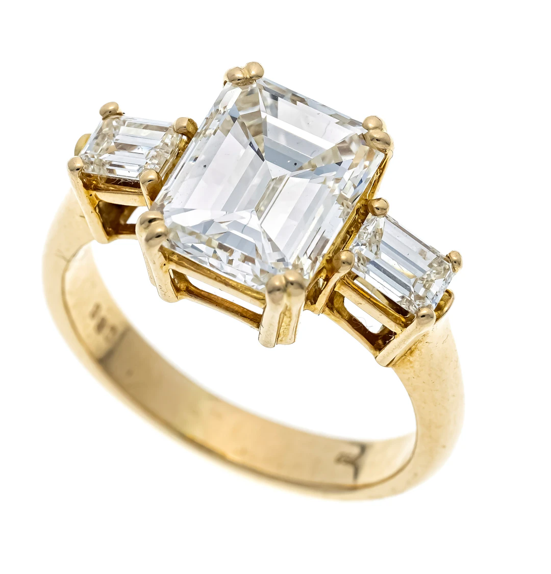 Hochkarätiger Diamant-Ring GG 750