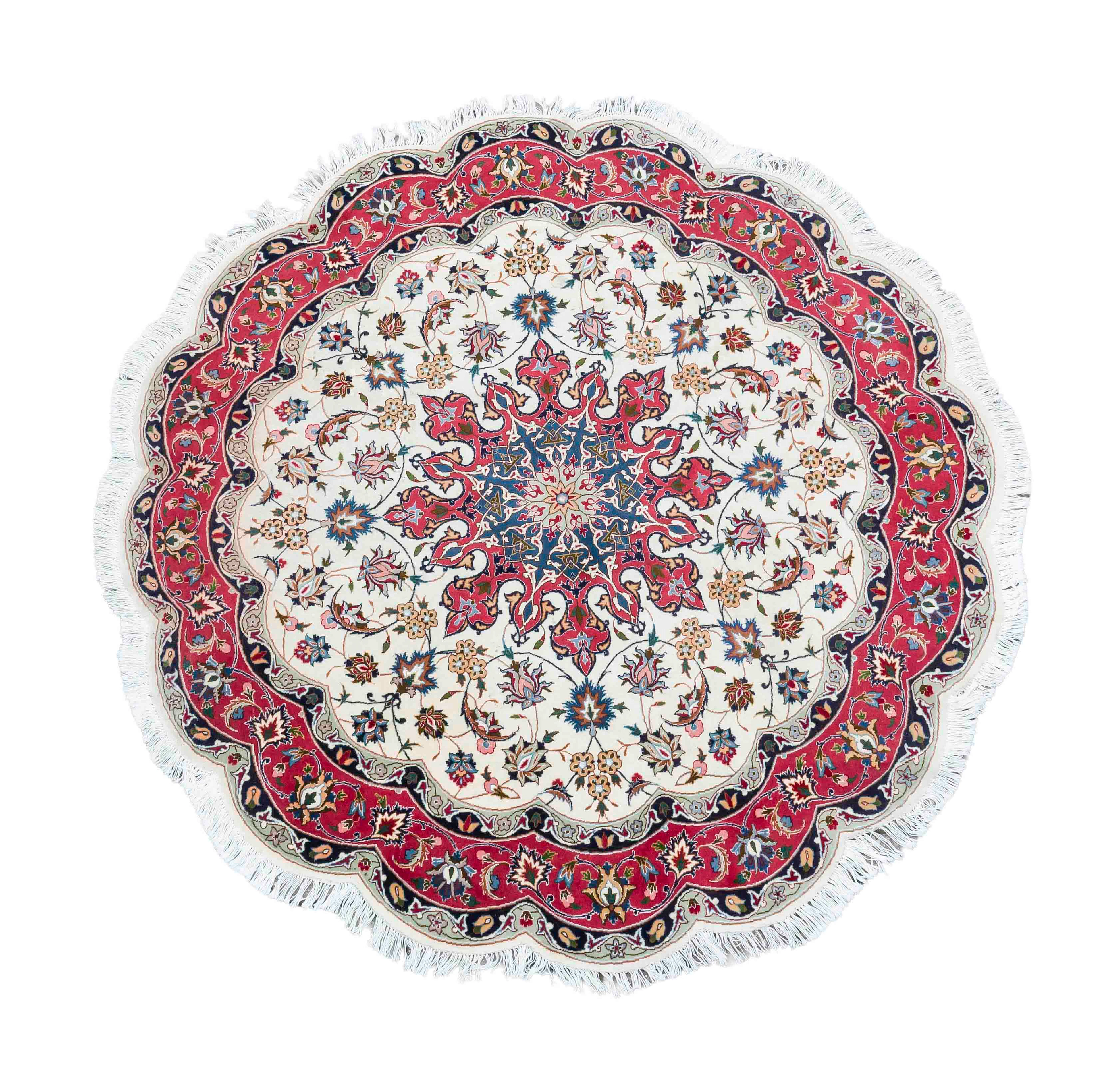 Teppich, Tabriz?, Wolle und Seide