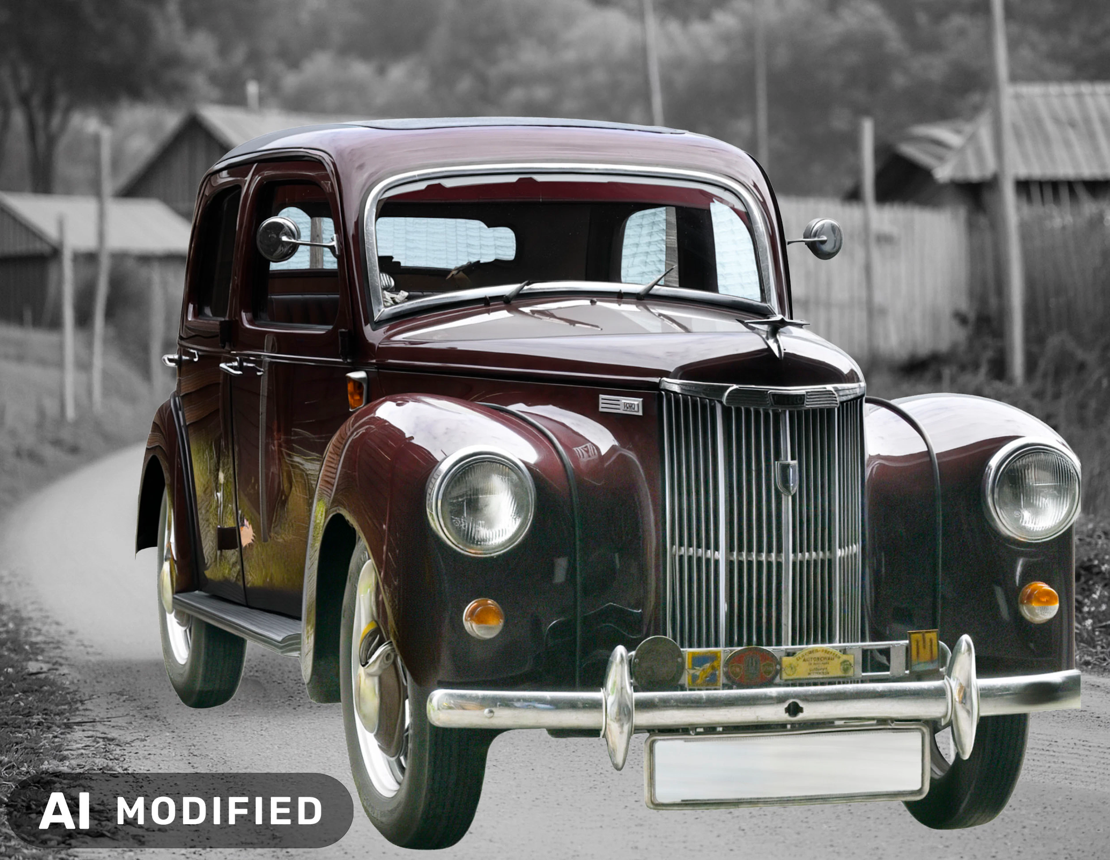 Seltener Oldtimer - Ford Prefect