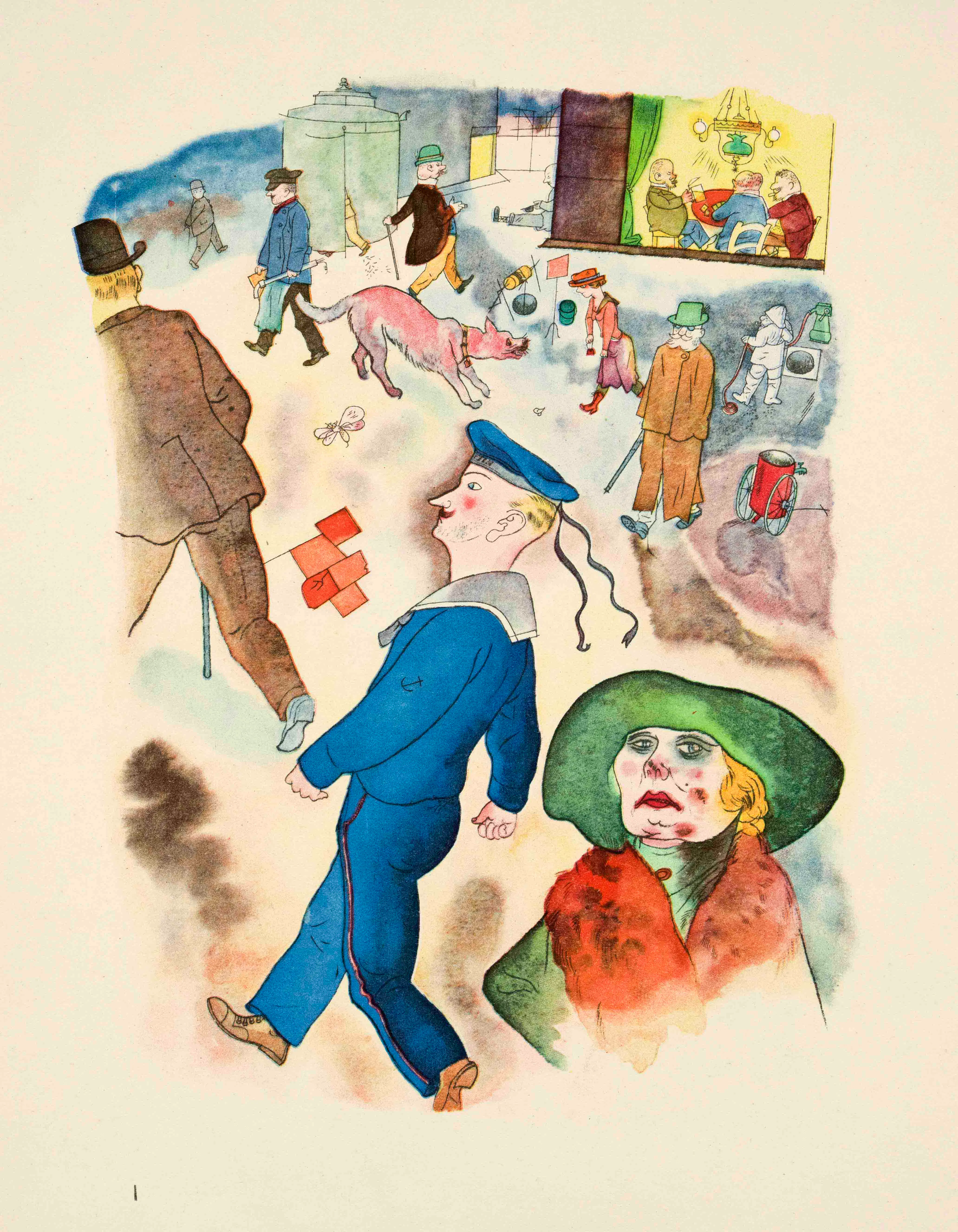 George Grosz (1893-1959), ''Ecce