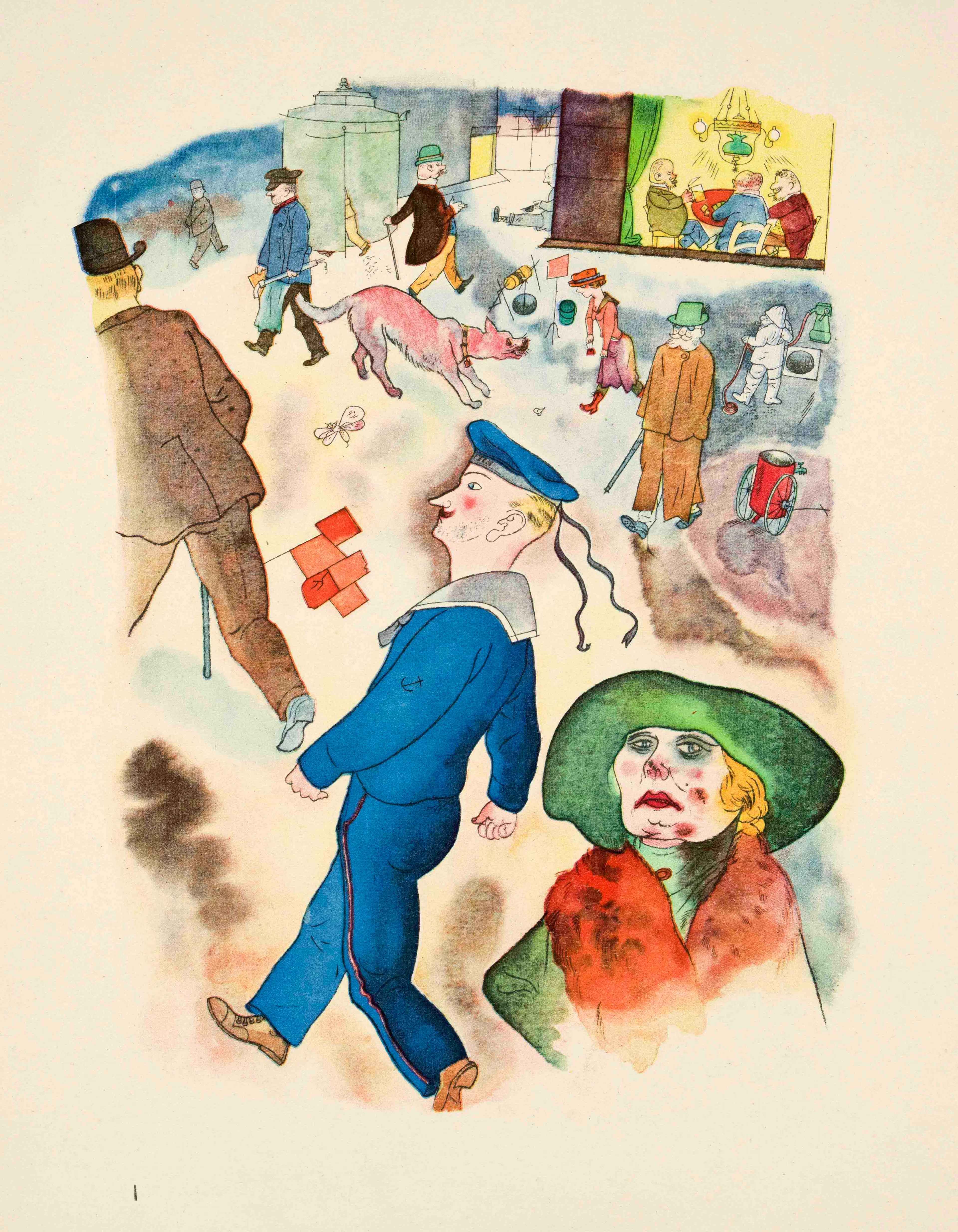 George Grosz (1893-1959), ''Ecce
