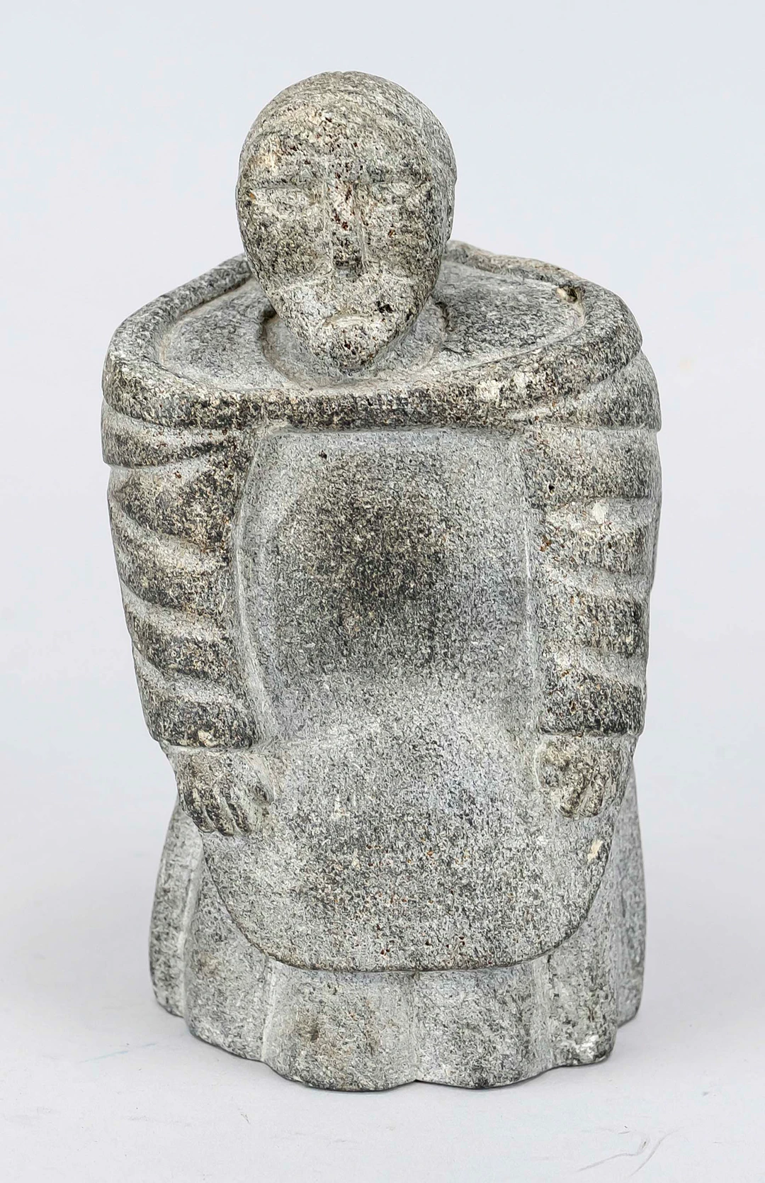 Speckstein-Figur der Inuit, 20. J
