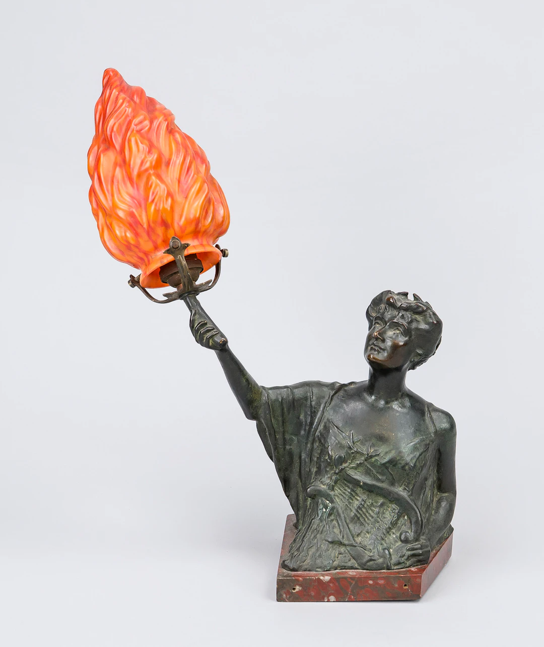 Figürliche Tischlampe, Frankreich