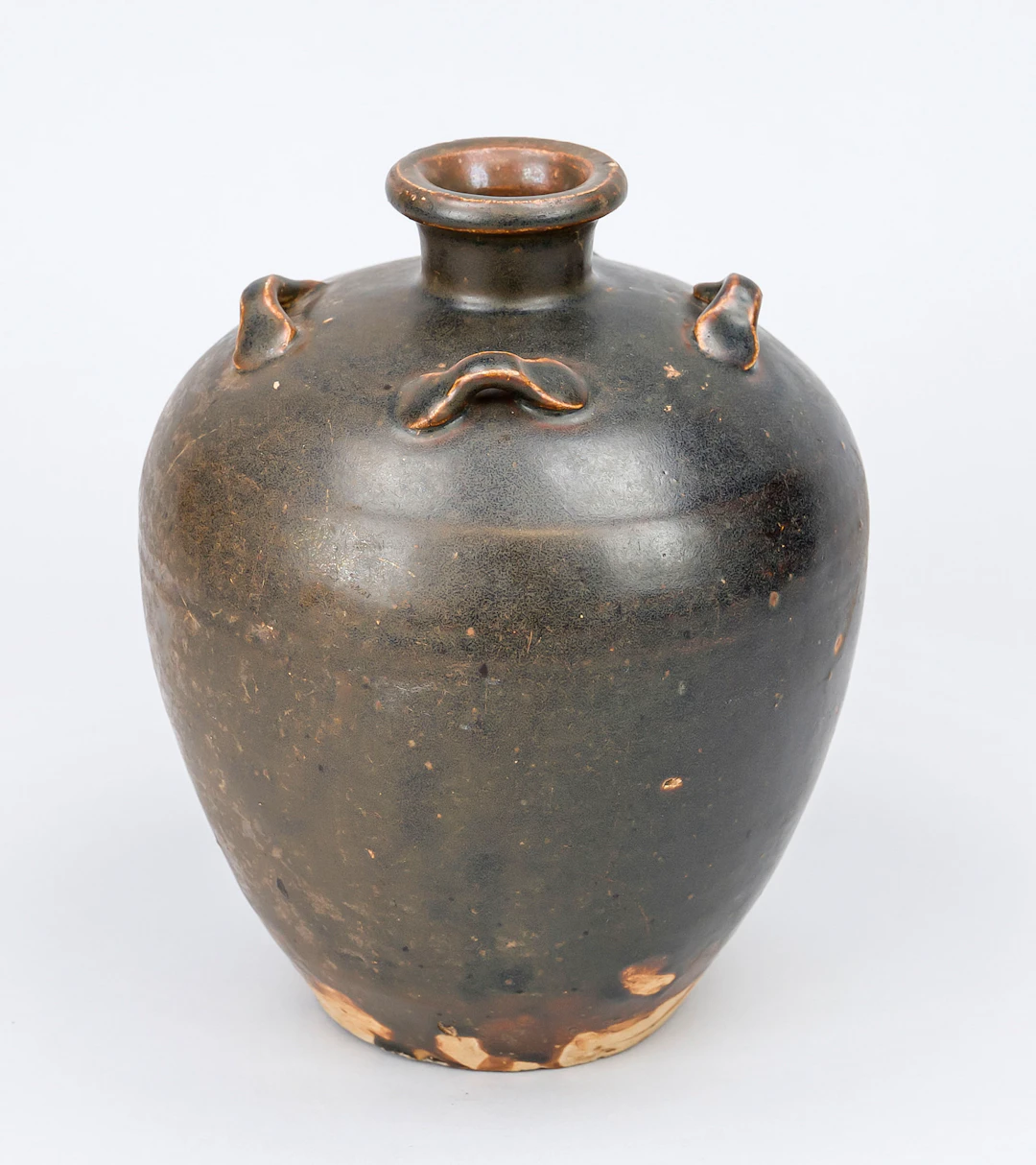 Monochromer Topf/Vase, China, woh