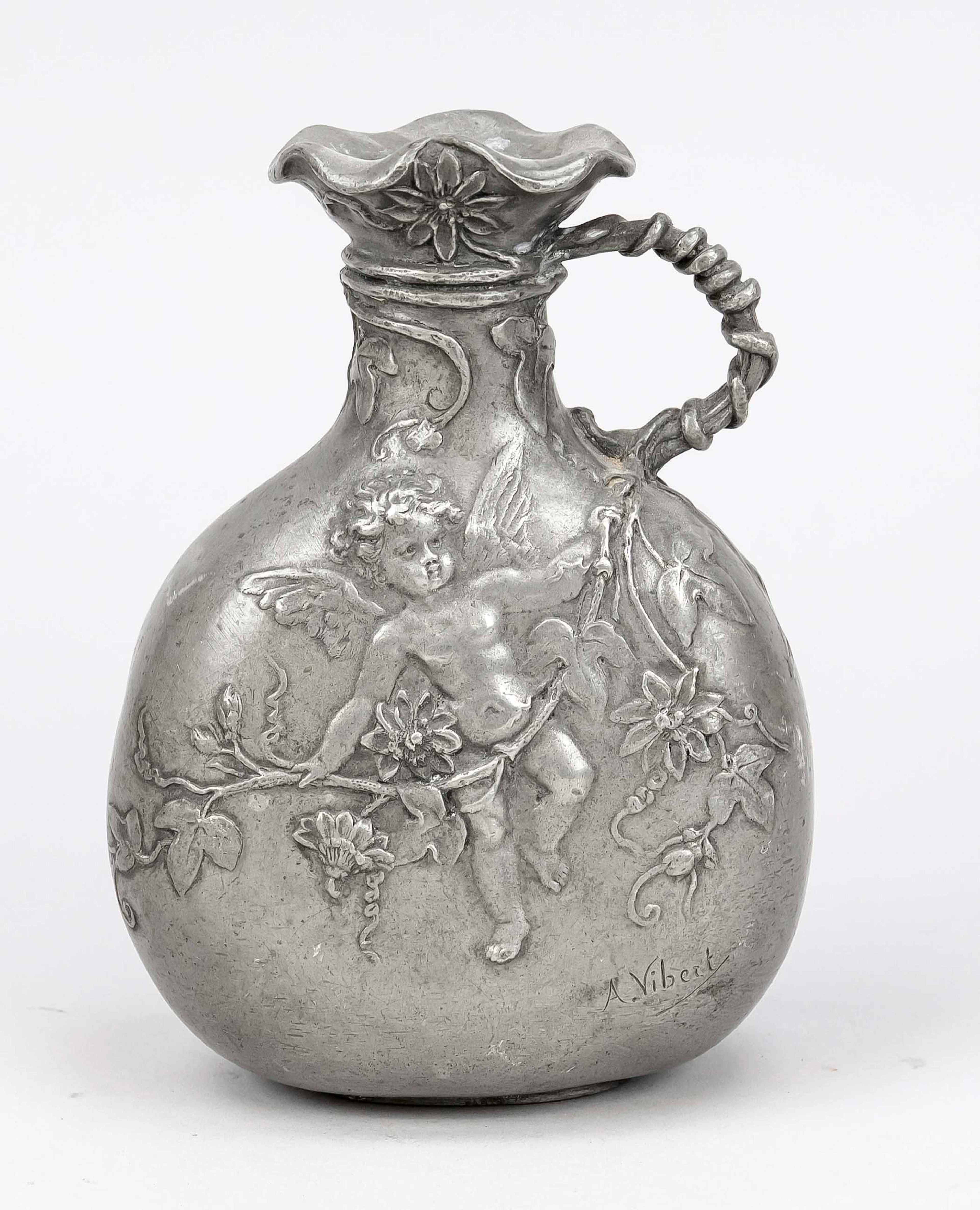 Flaschenvase, Frankreich um 1900, Zi
