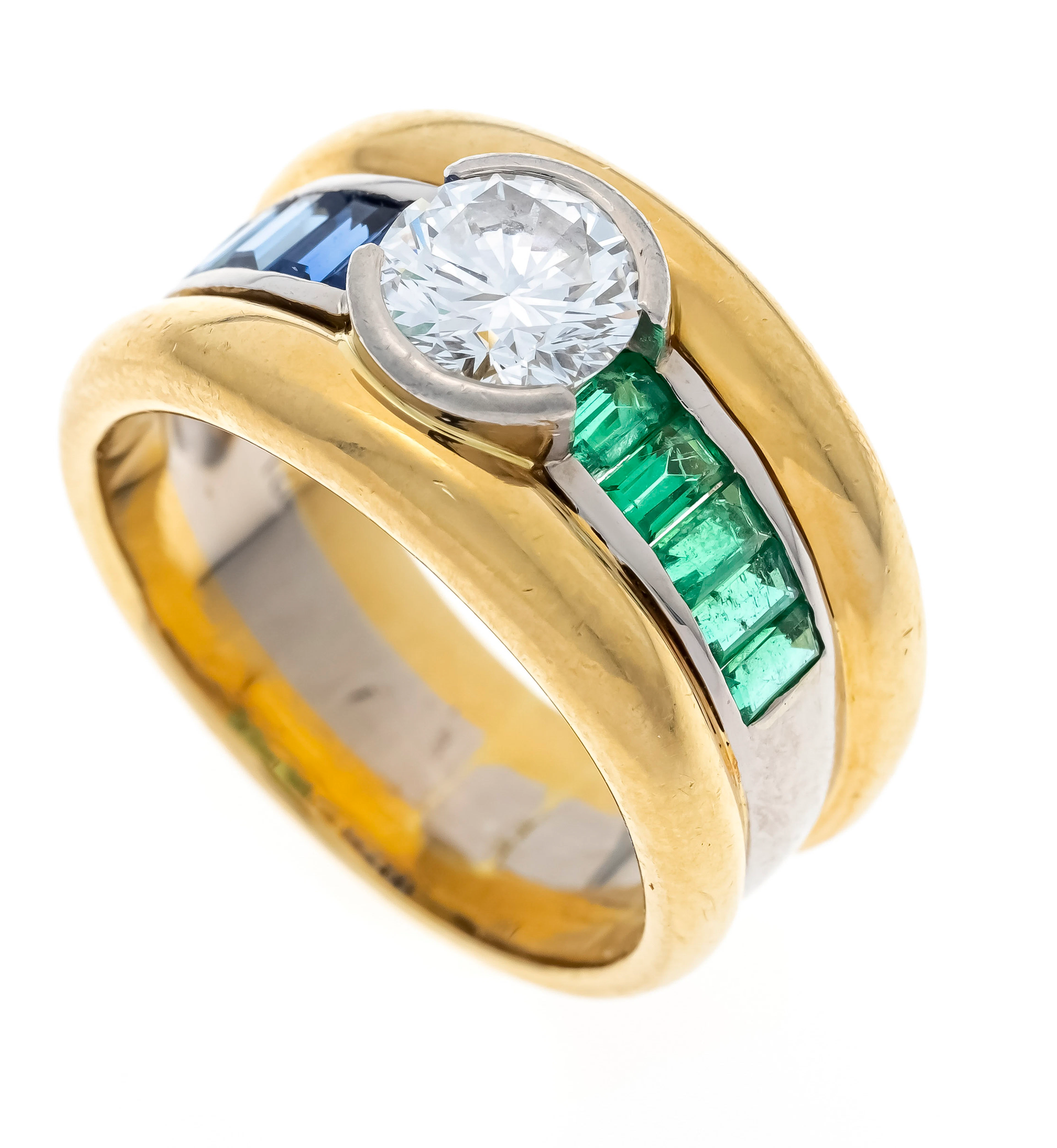 Fa. Zappe Smaragd-Saphir-Brillant