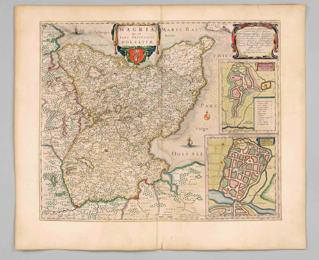 Historische Karte von Wagrien in