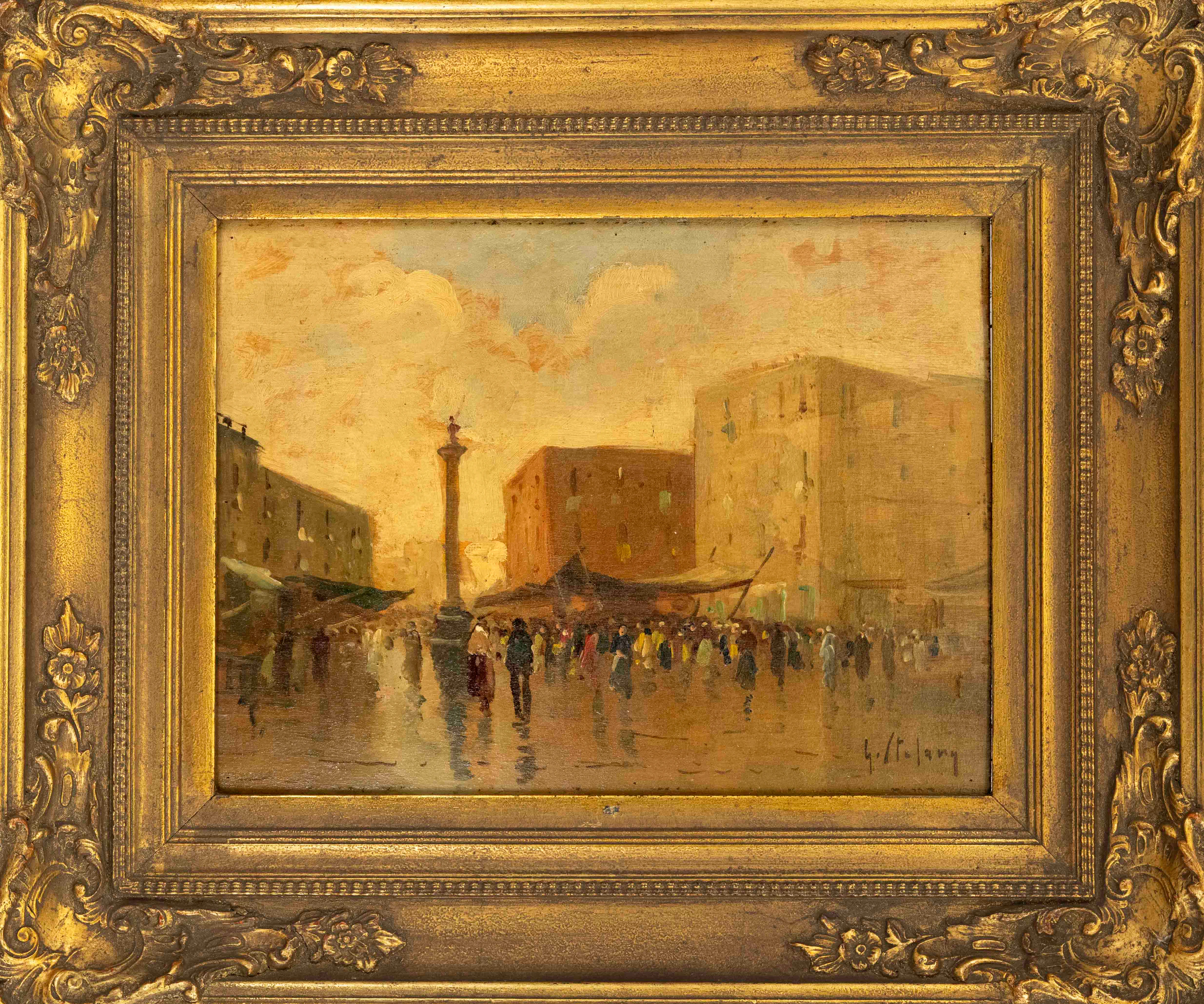 Italienischer Maler um 1900, städ