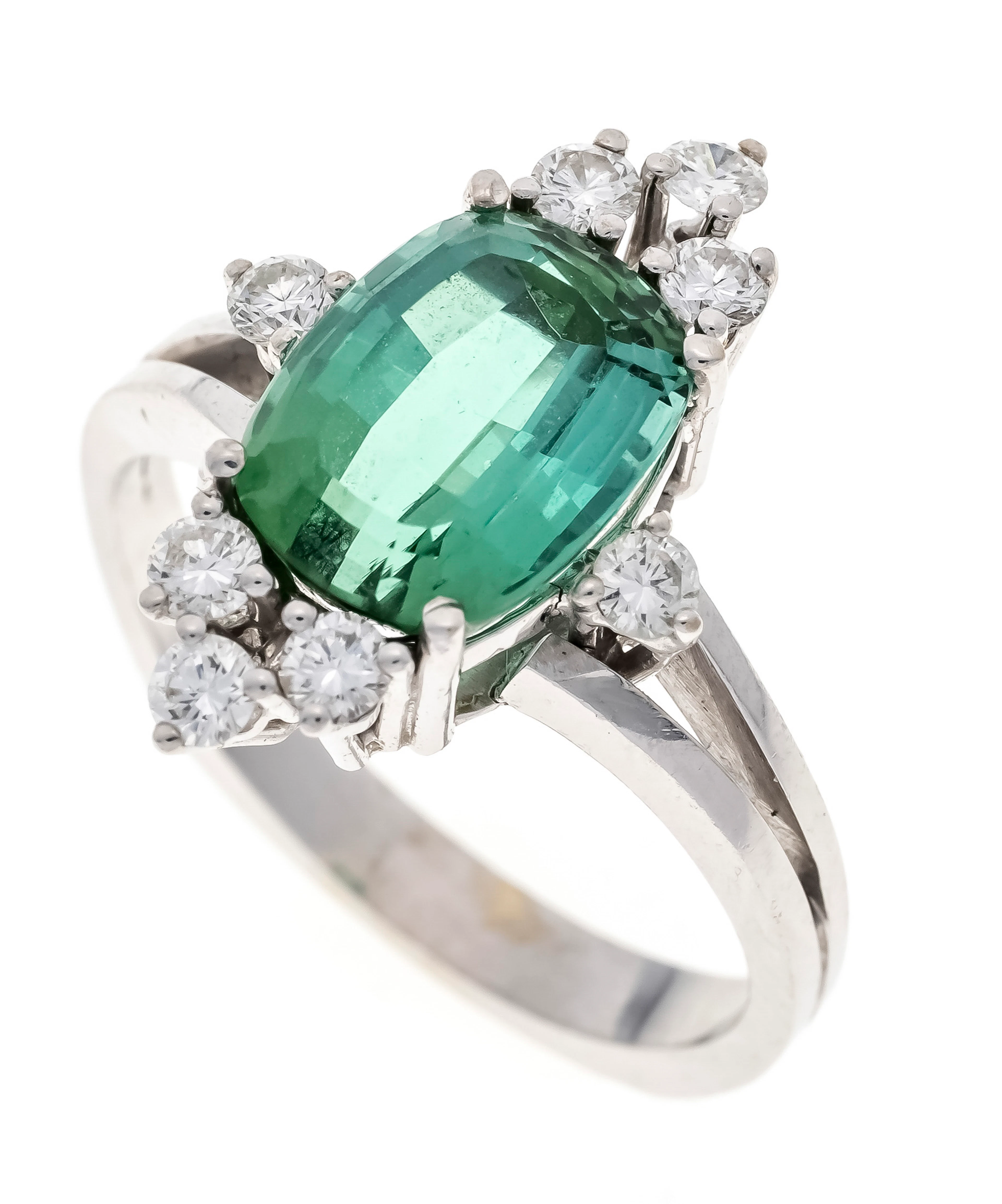Turmalin-Brillant-Ring WG 585/000
