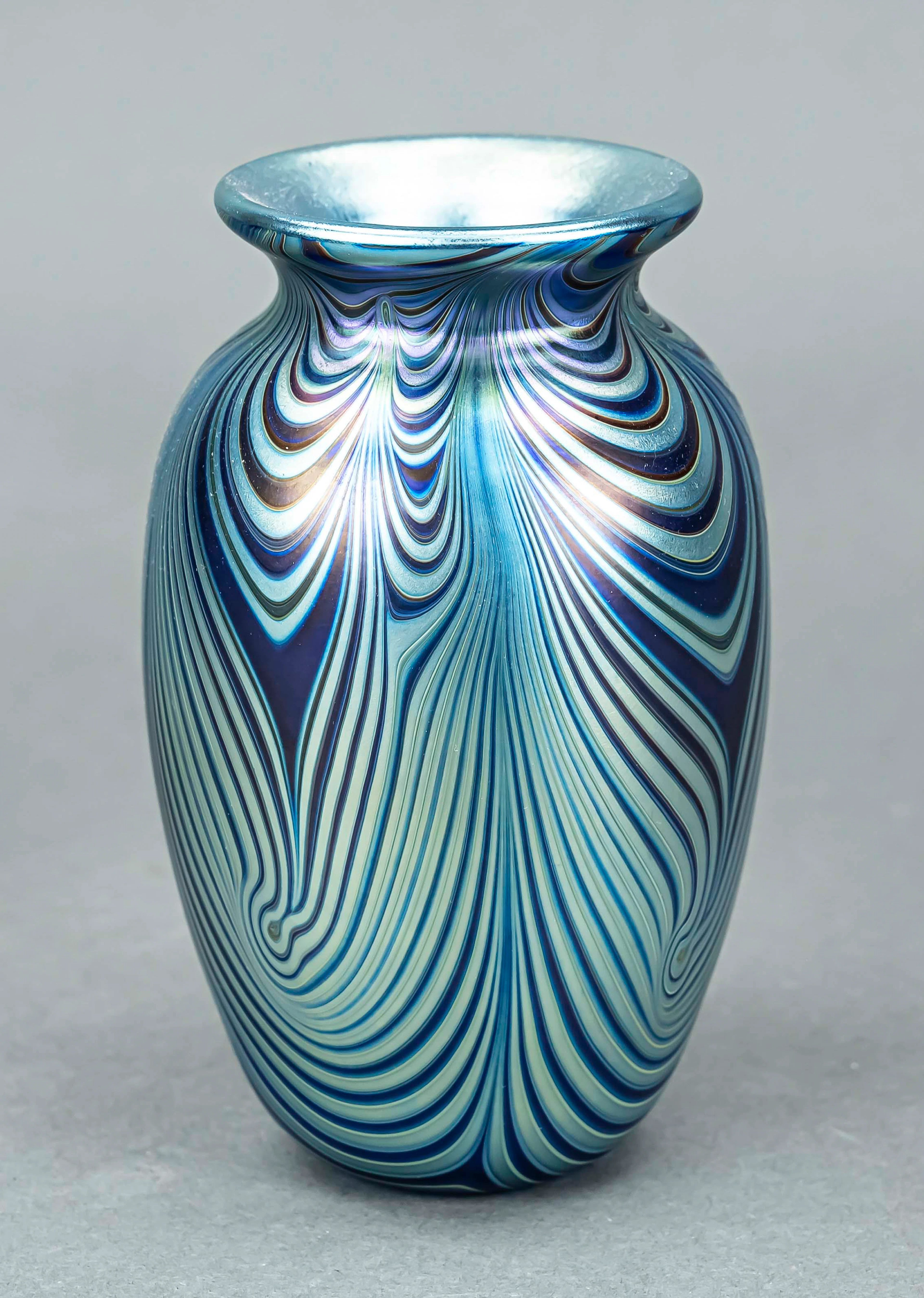 Vase, England, 1988, Glasstudio R