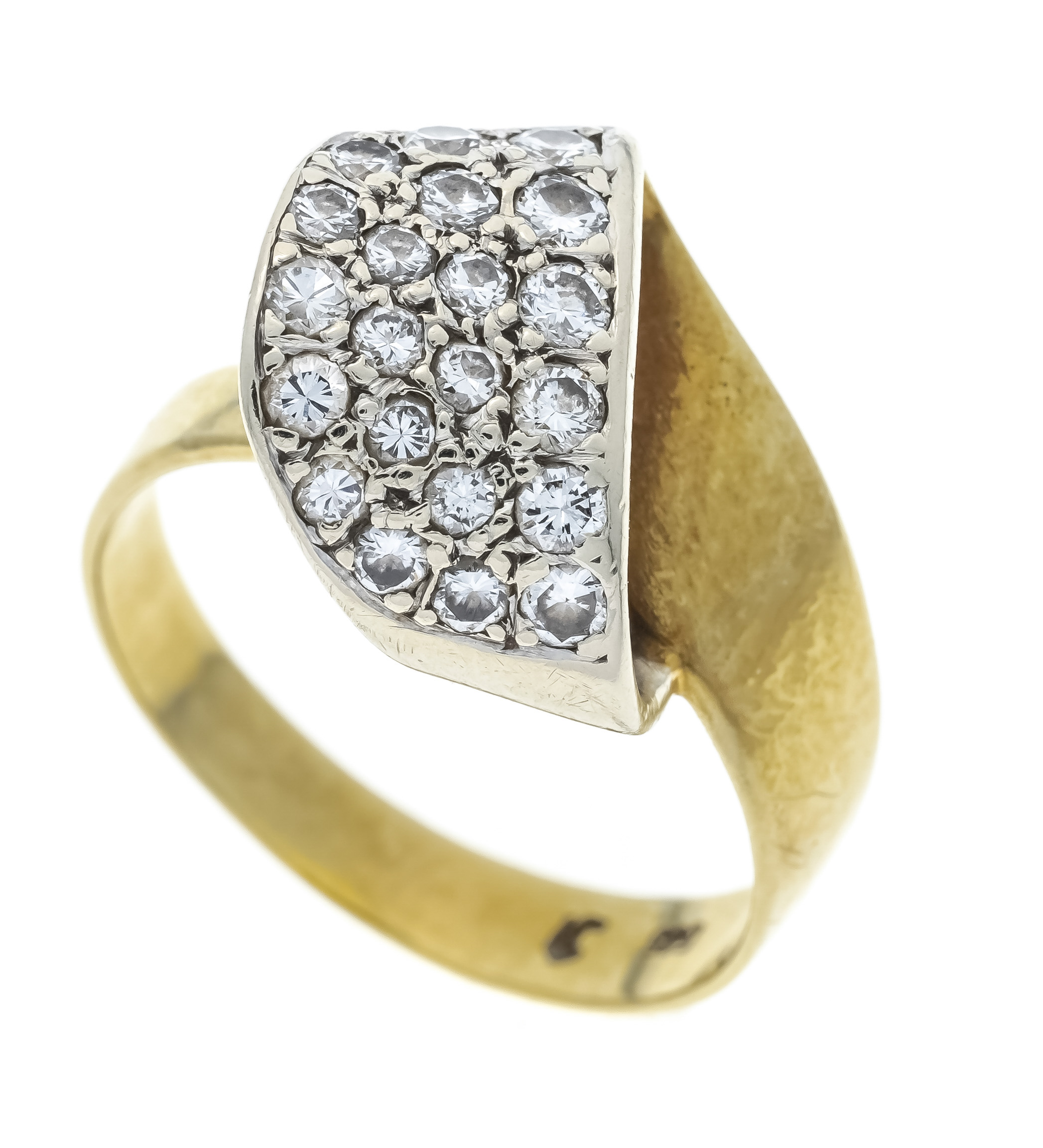 Design Brillant-Ring GG 585/000 mit