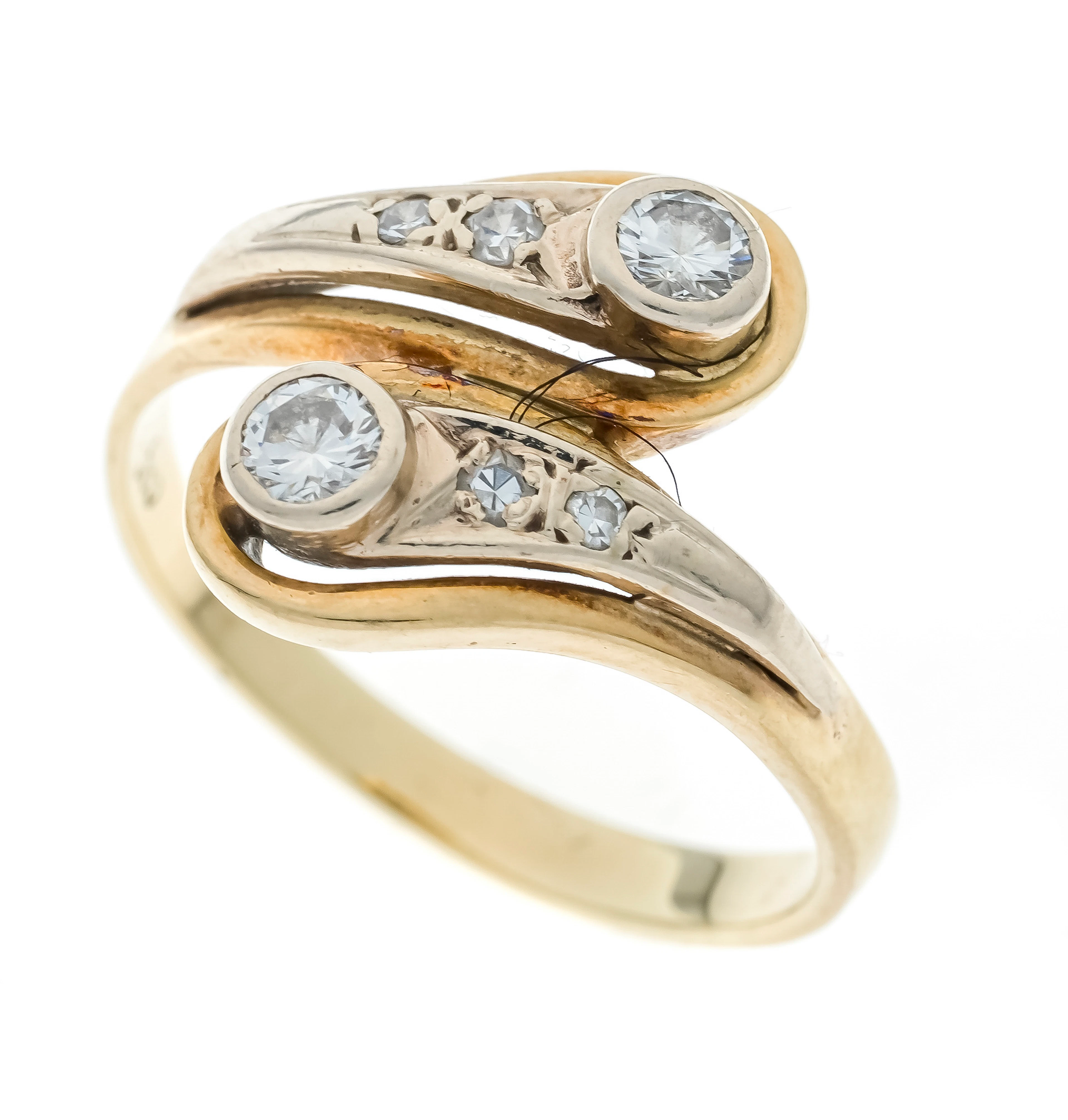 Toi et Moi Brillant-Ring GG/WG 58