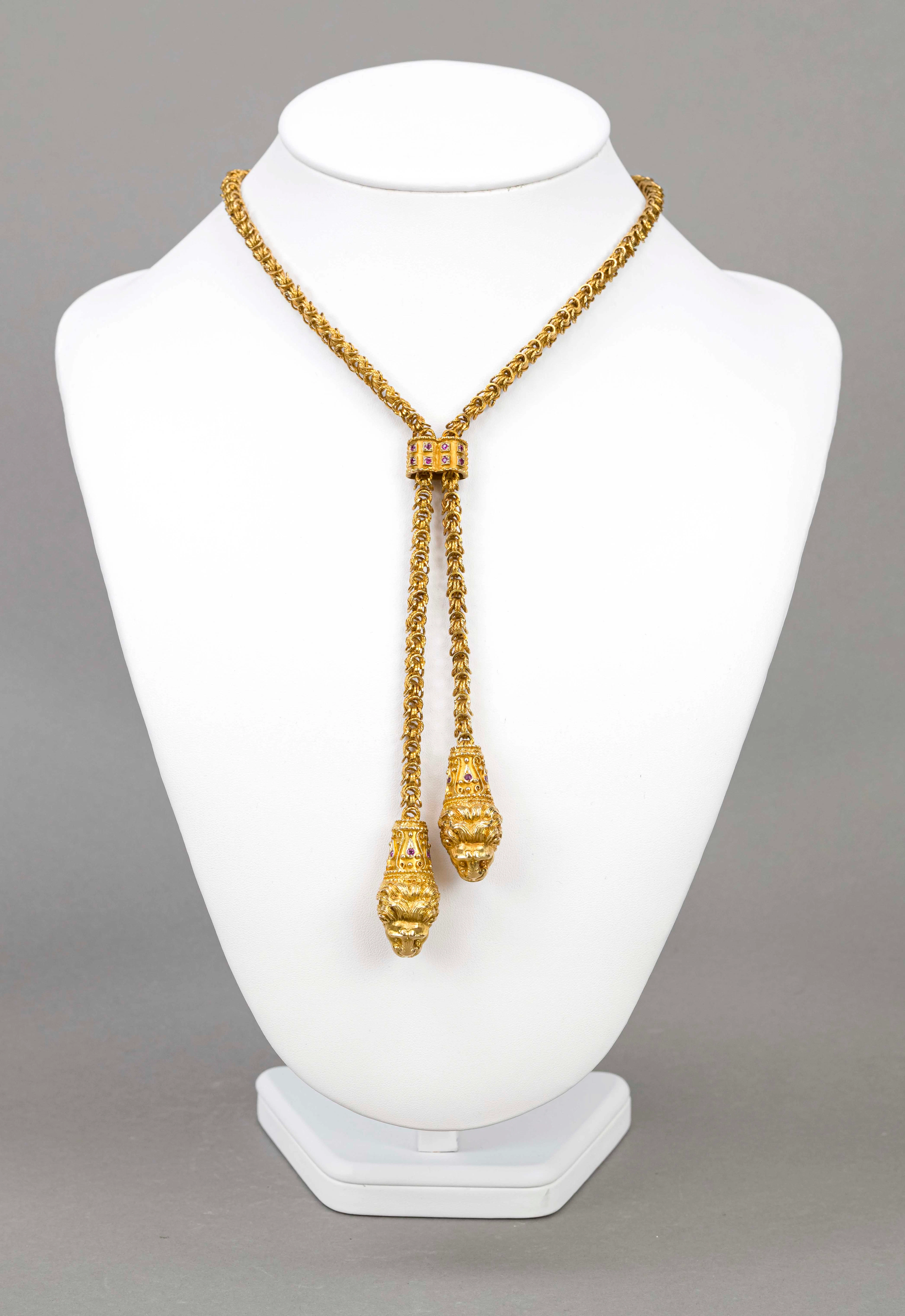 Schweres Ypsilon-Collier GG 750/0