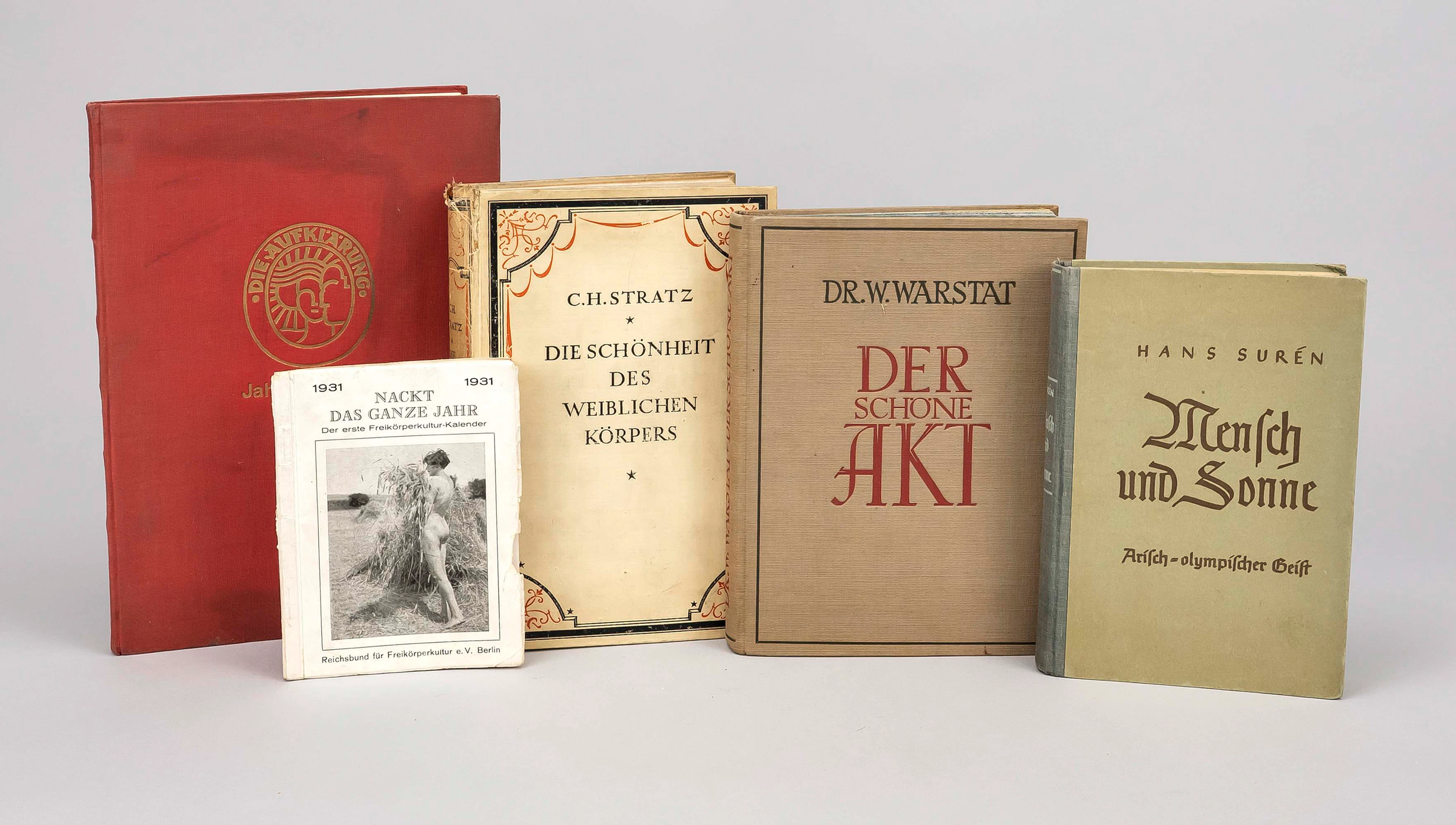 5 Bücher zu Freikörperkultur, 1.