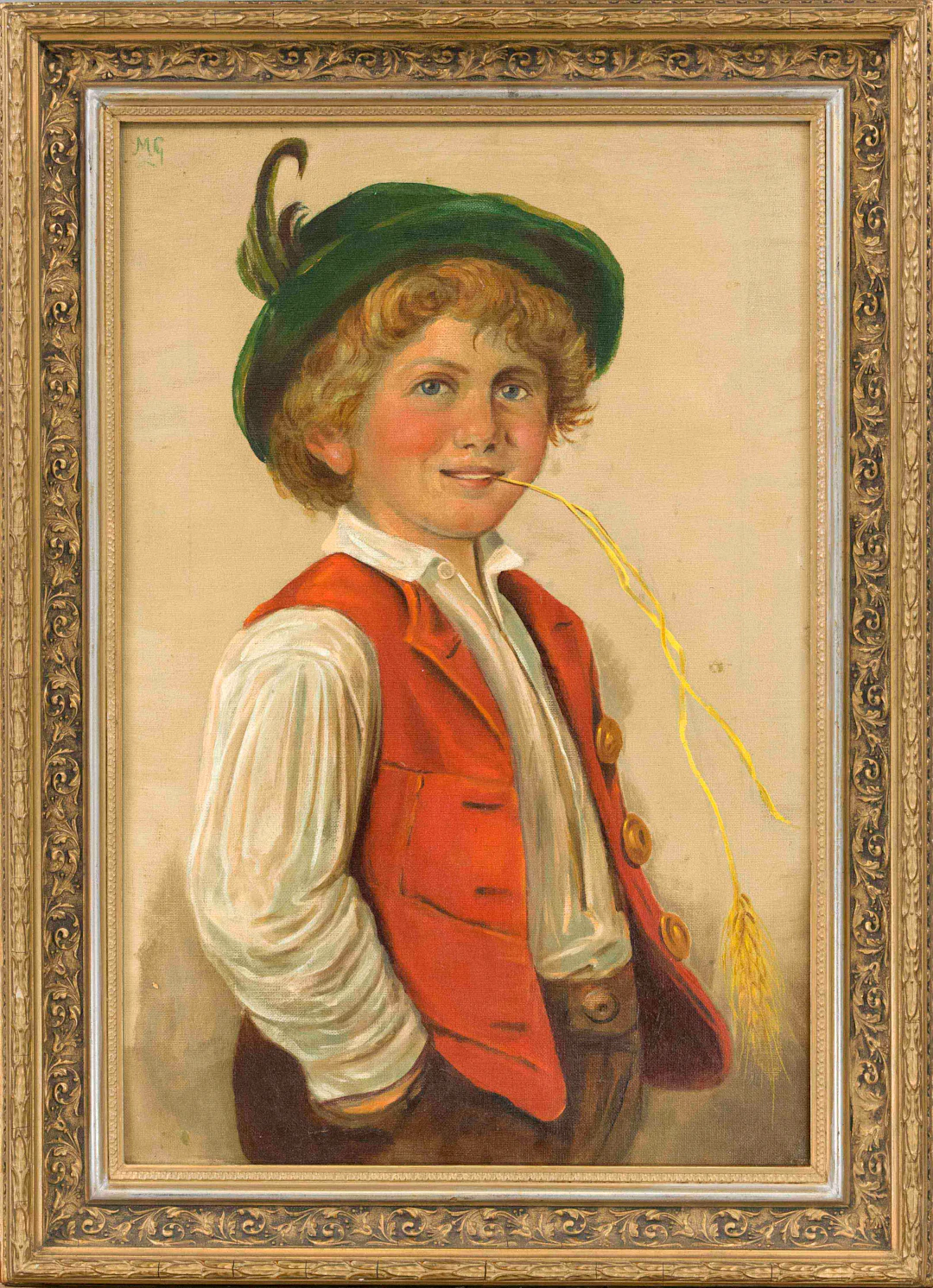 Monogrammist MG um 1920, Portrait