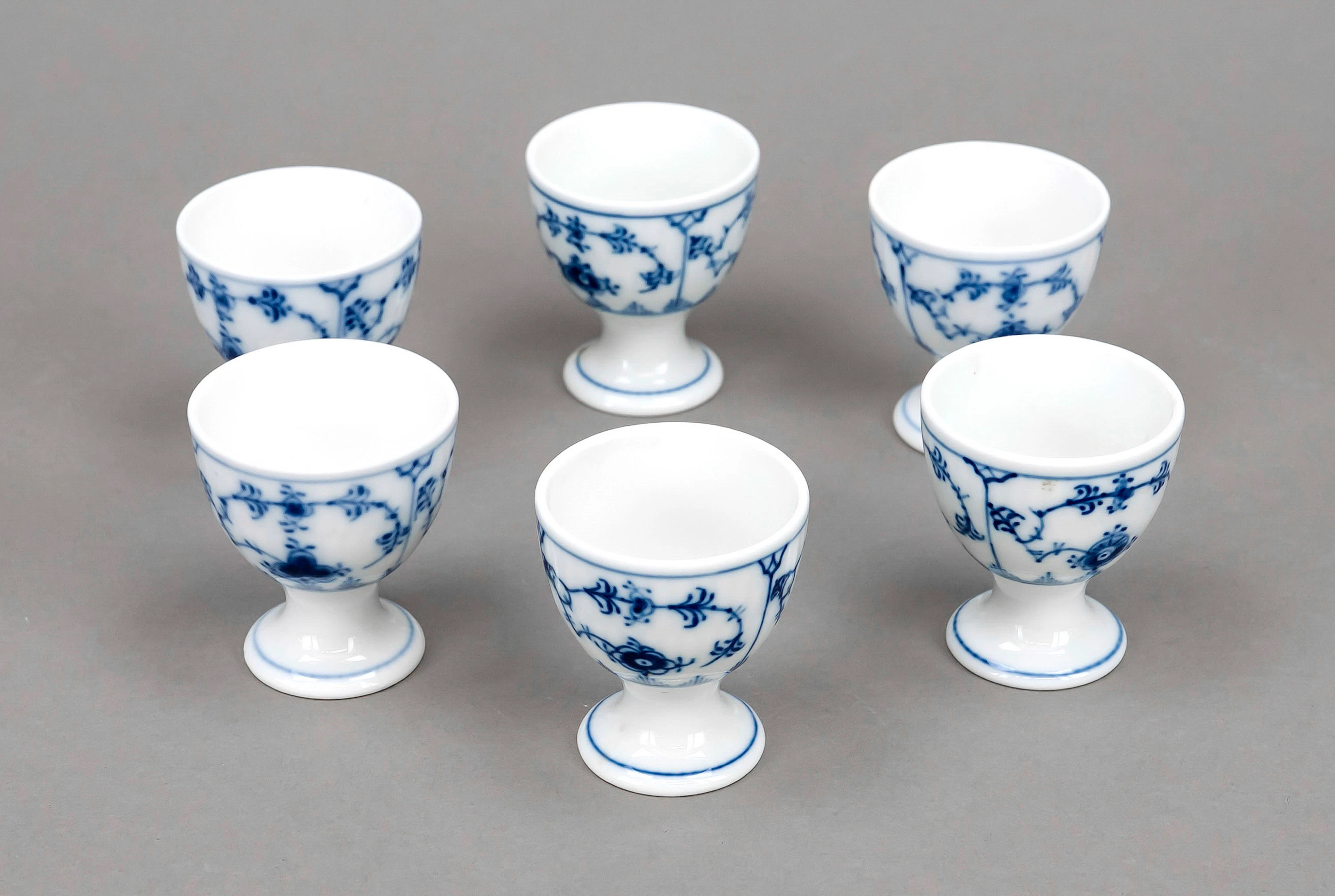Sechs Eierbecher, Royal Copenhage