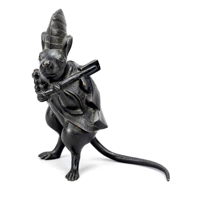 Ratte als Sambasotänzer mit Mütze