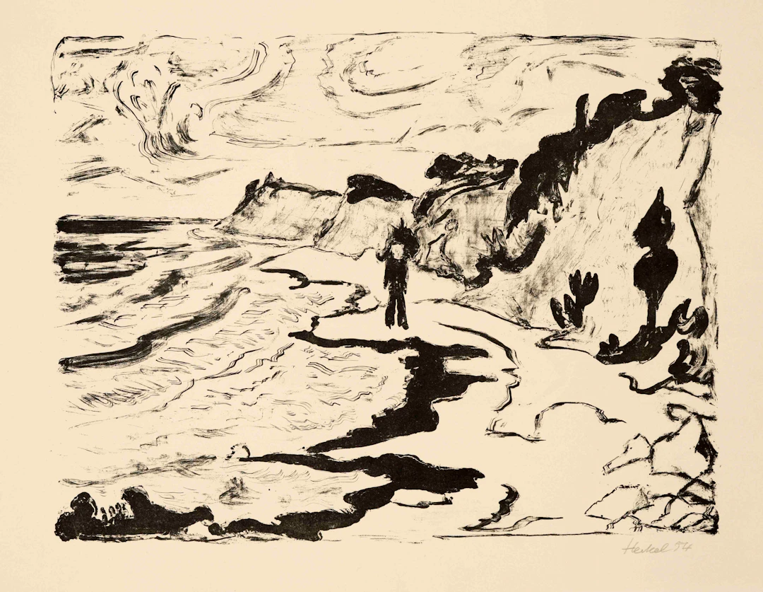 Erich Heckel (1883-1970), ''Förde