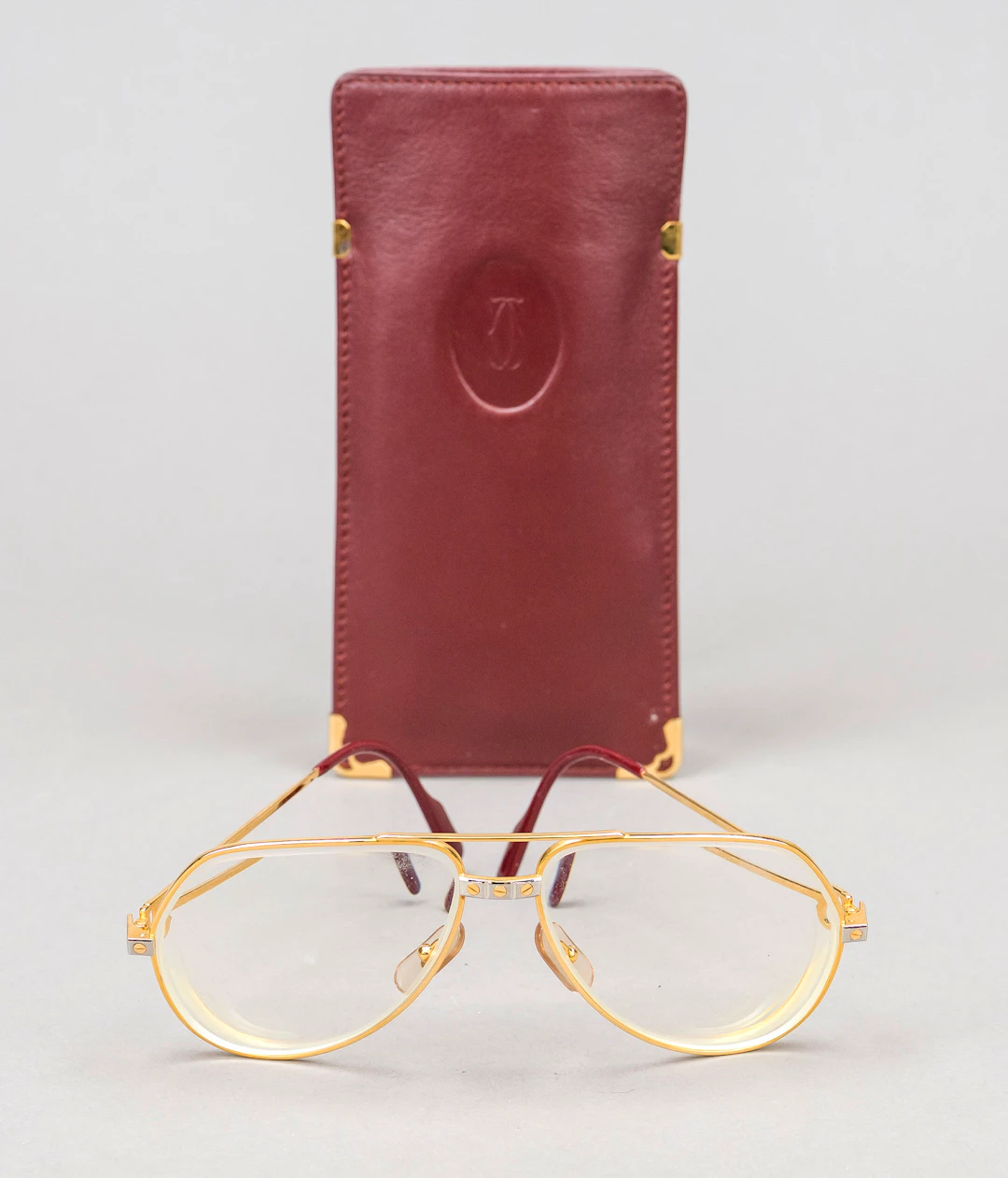 Cartier, Lesebrille, schmales gol