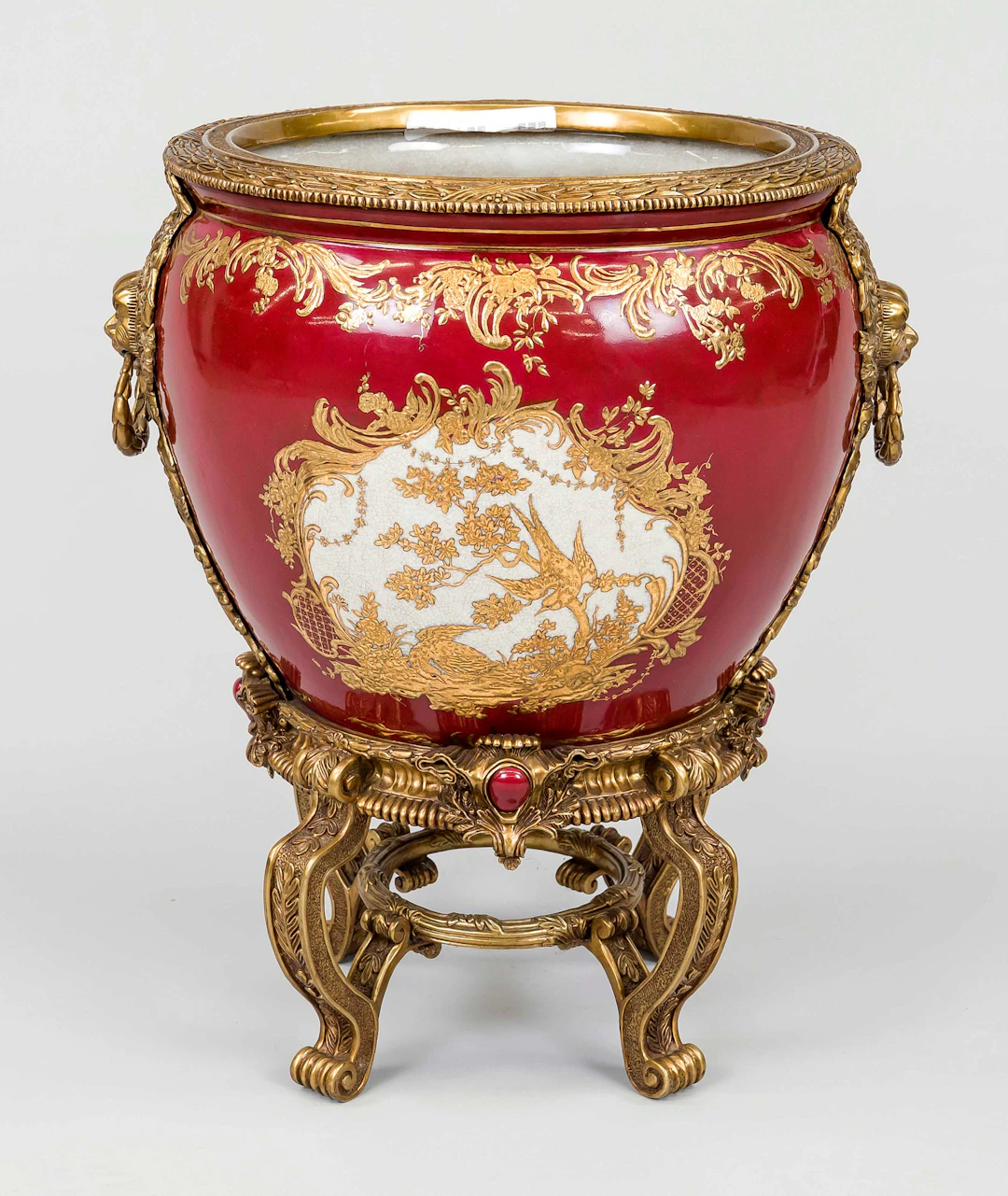 Prunk-Cachepot, wohl China, 20. J