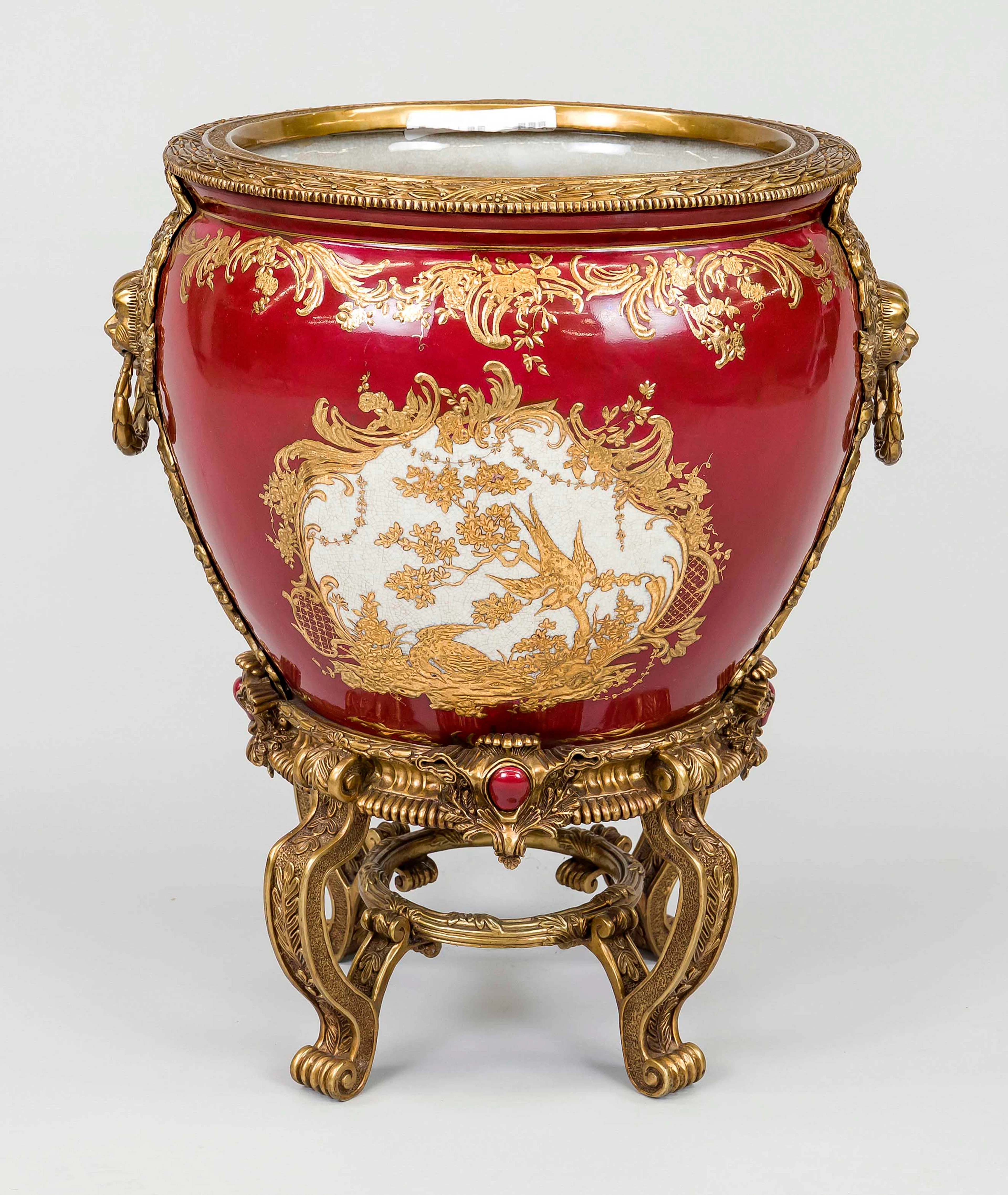 Prunk-Cachepot, wohl China, 20. J