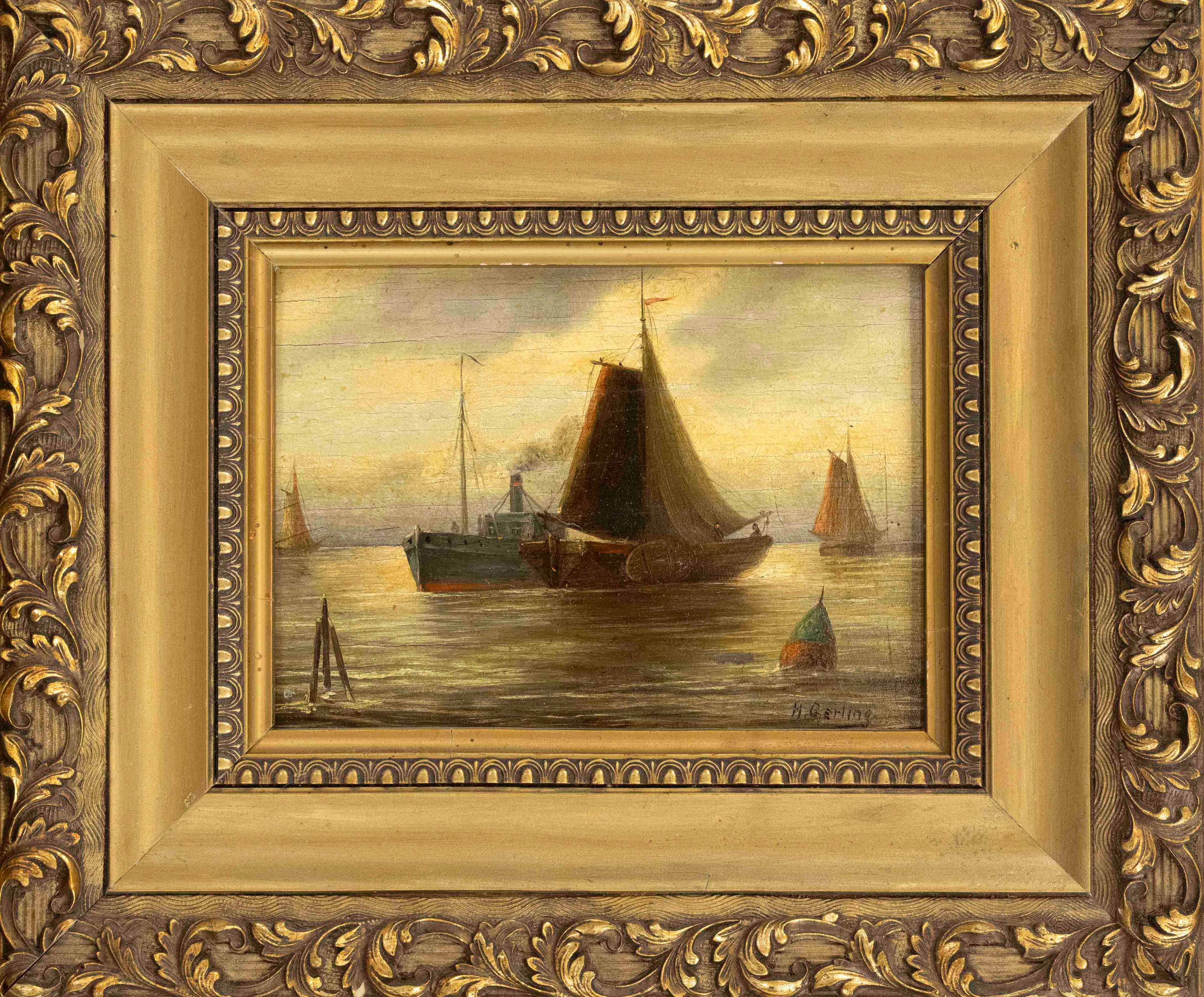 H. Gerling, Marinemaler um 1920
