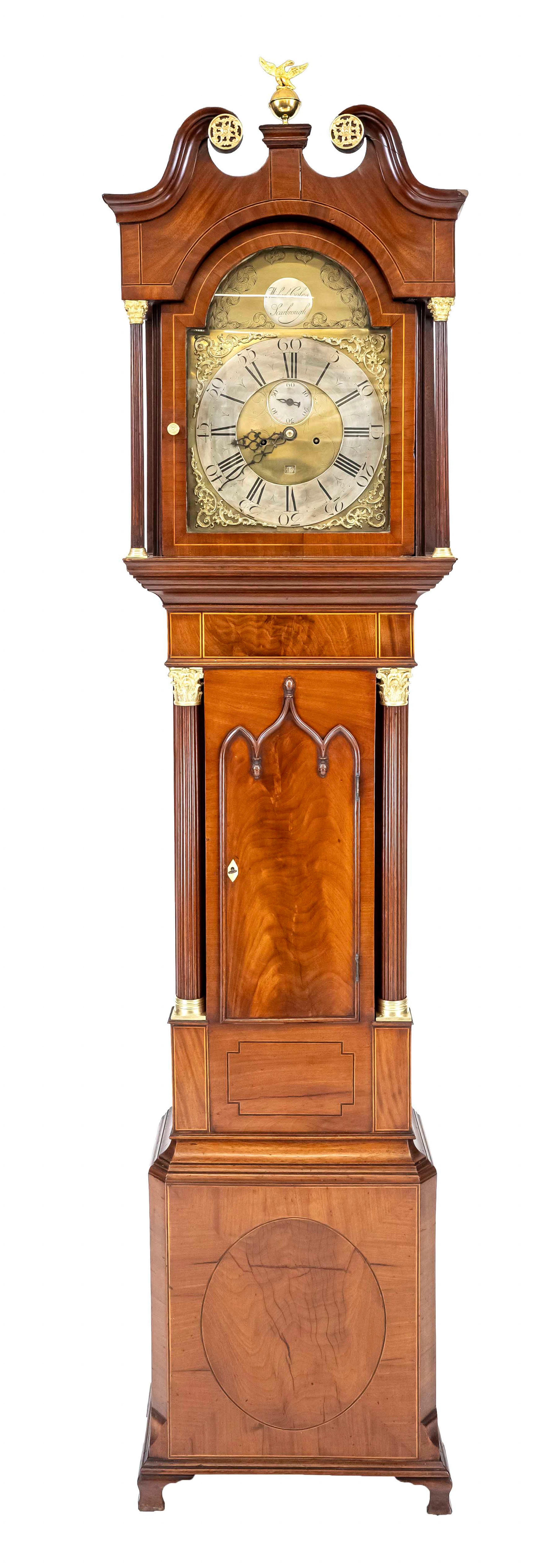 Bodenstanduhr England - um 1860