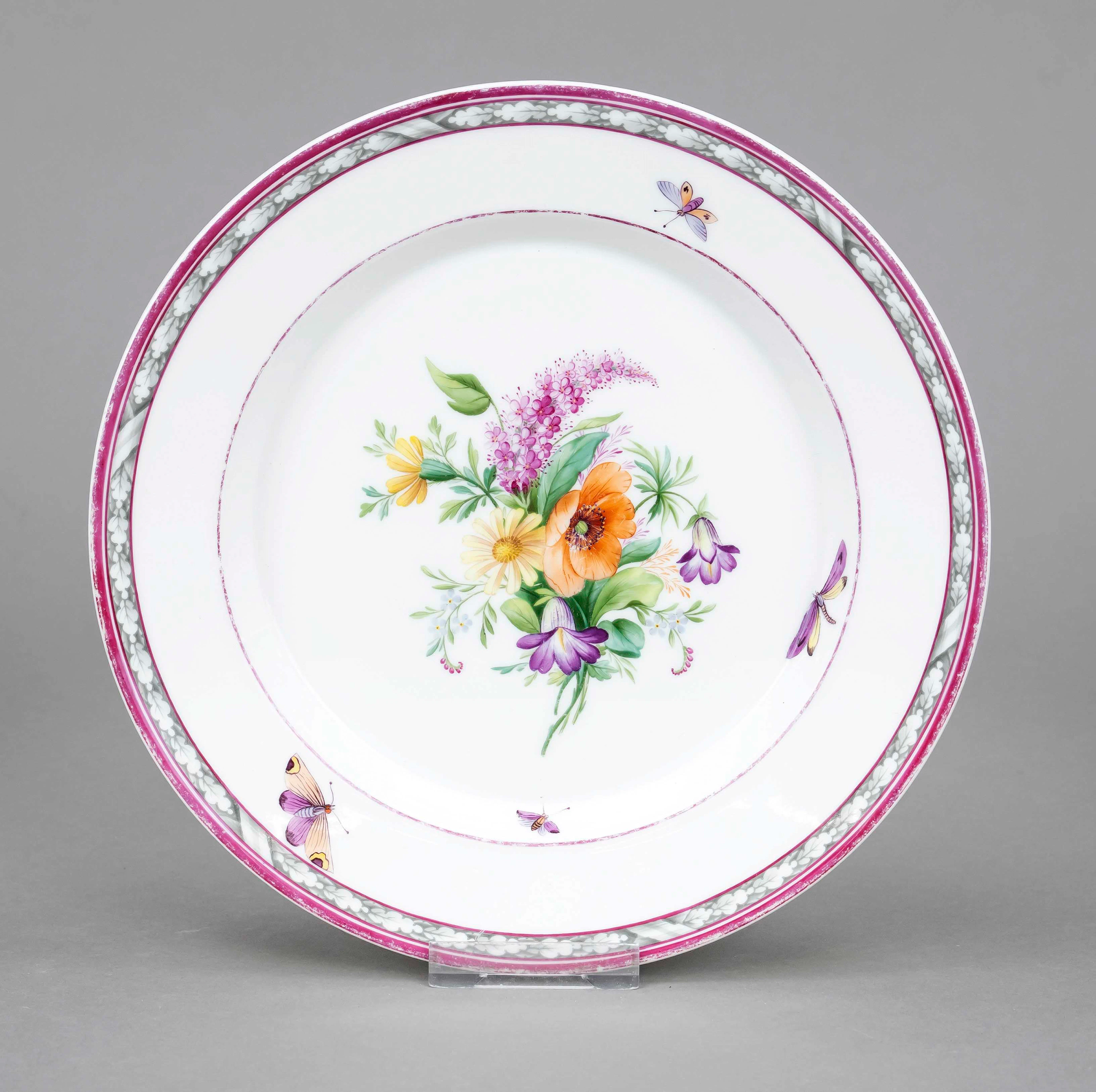 Teller, KPM Berlin, 1830er Jahre