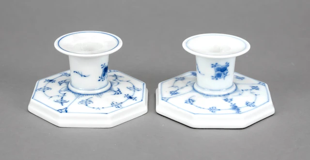2 Leuchter, Royal Copenhagen, 20.