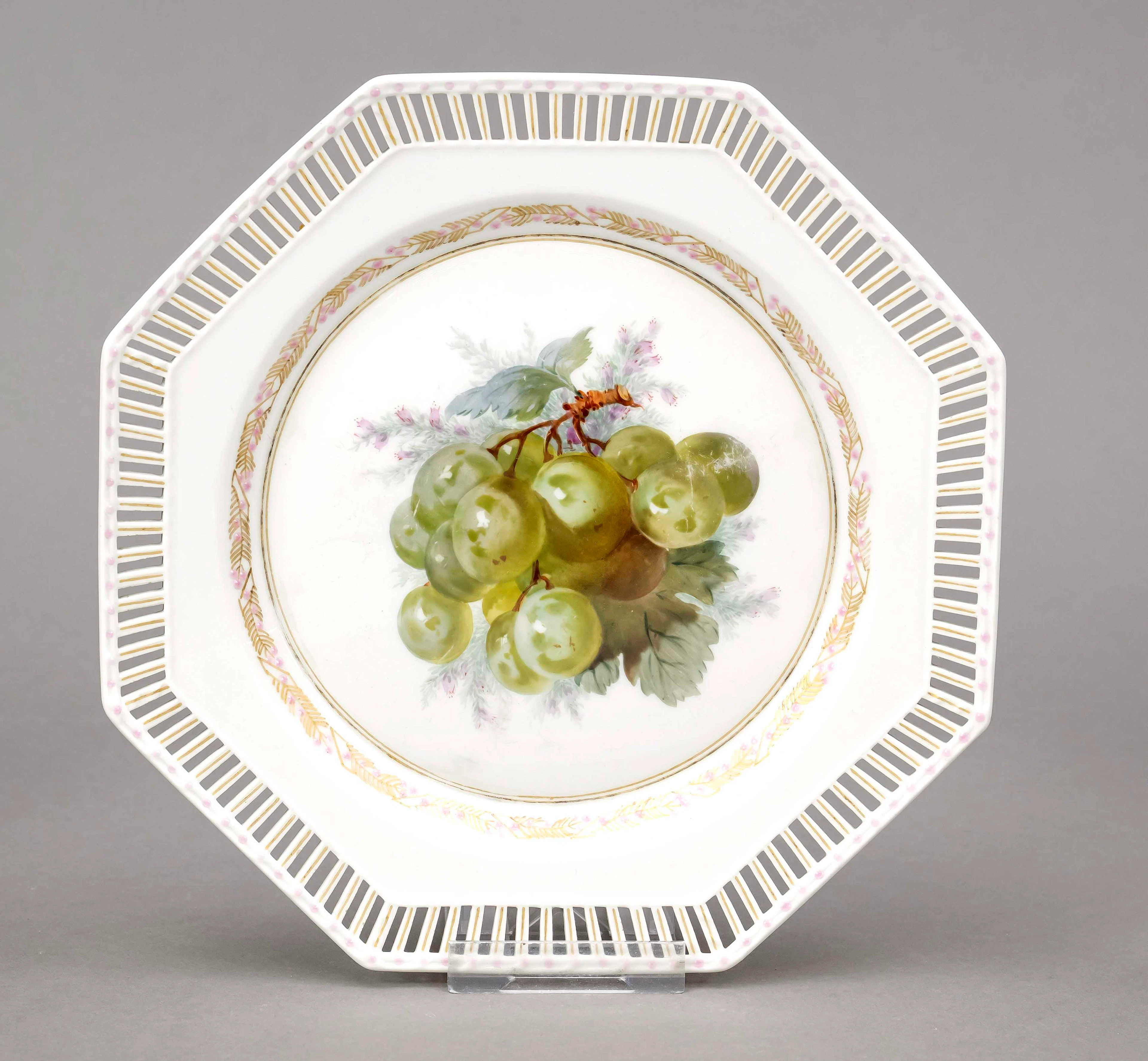 Jugendstil Obstteller, KPM Berlin