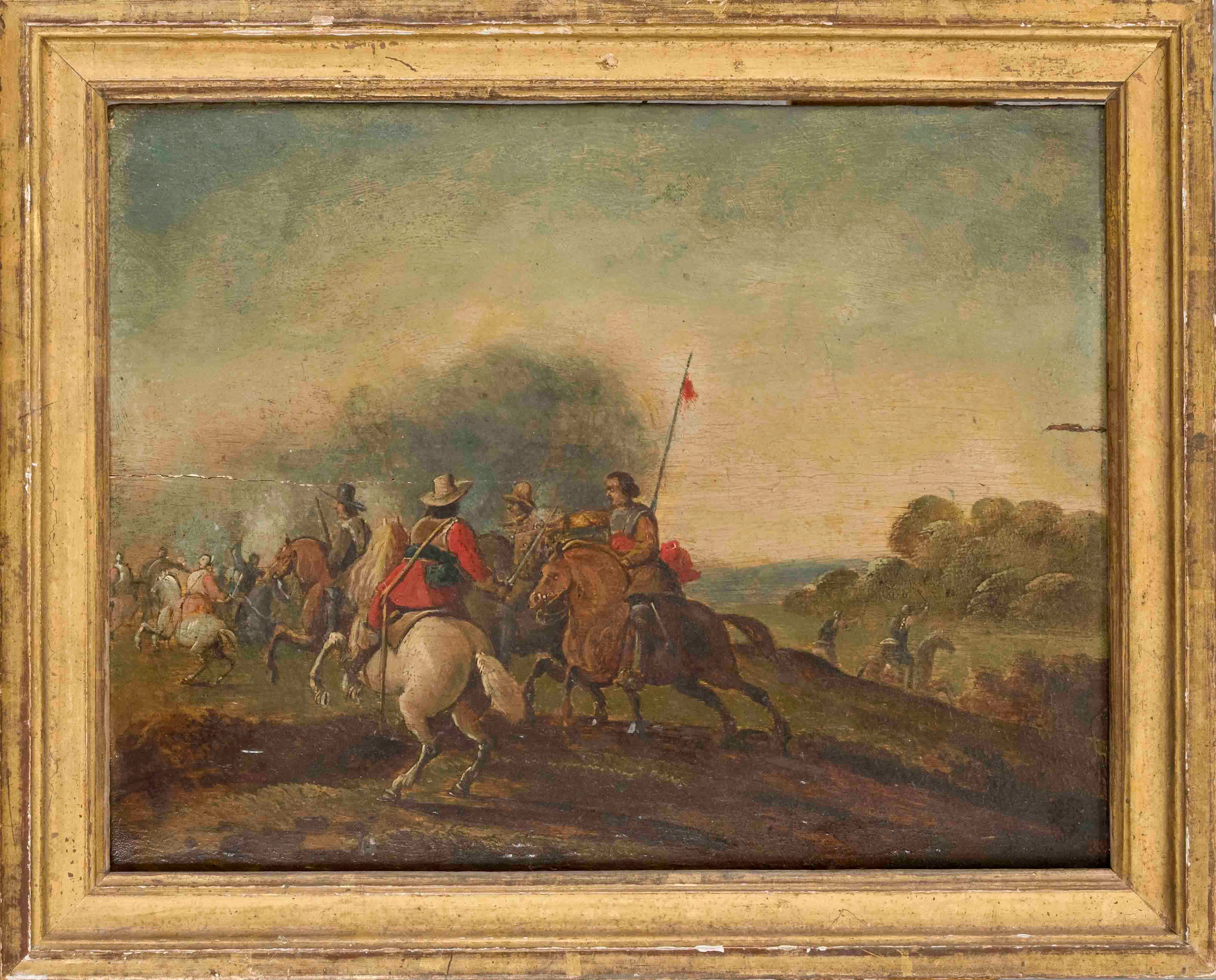 Schlachtenmaler um 1700, kleine L
