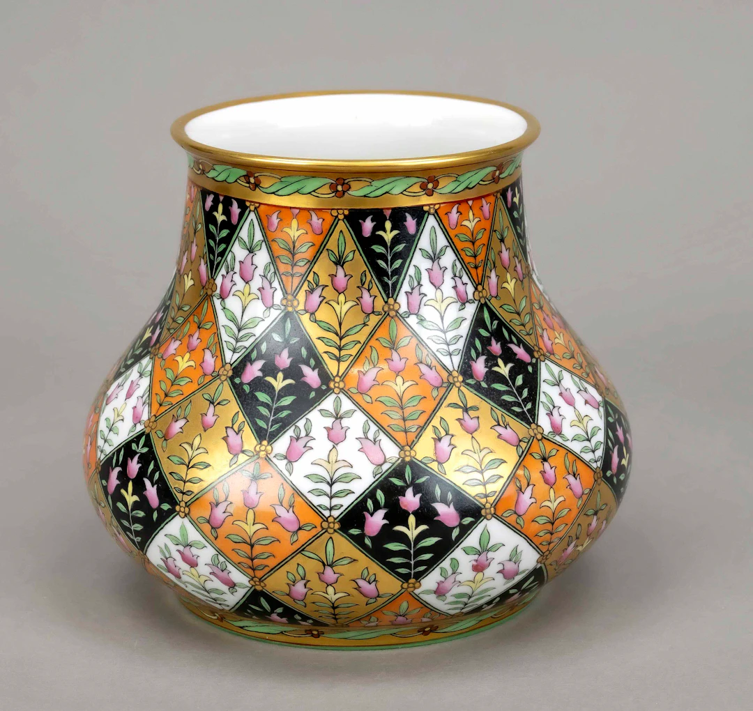 Vase, Fraureuth, 1920er Jahre, En