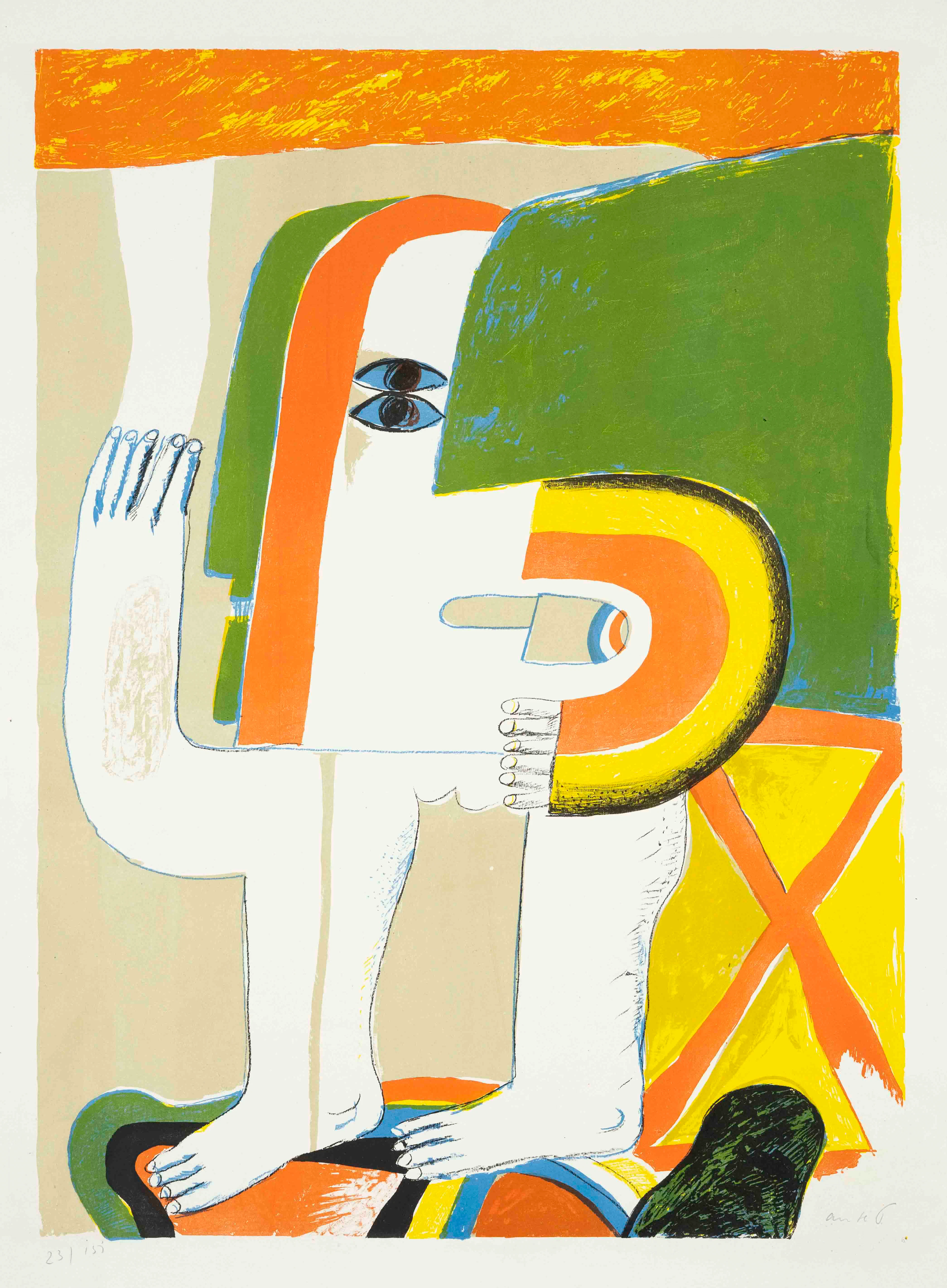 Horst Antes (*1936), Figur für Ha