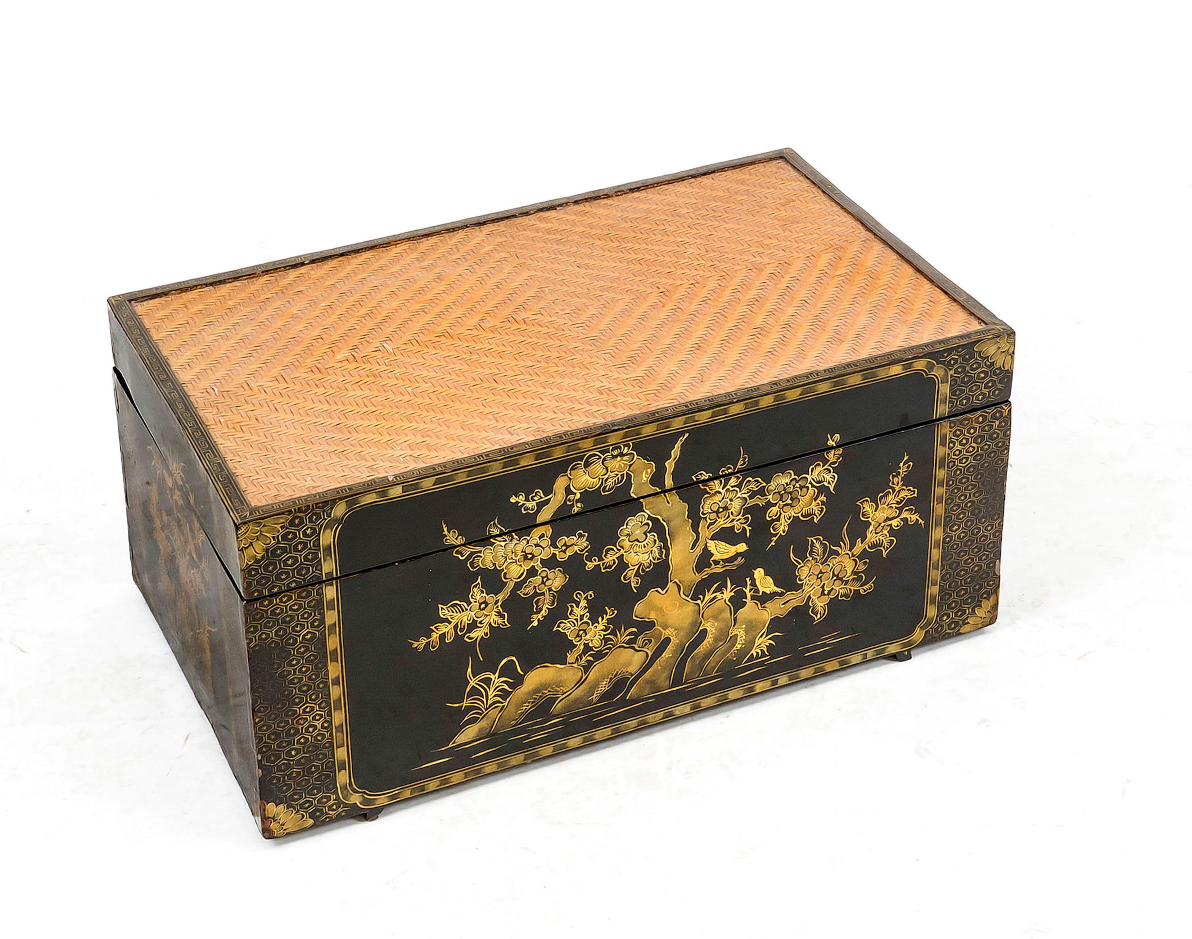 Lackkiste, China, 1. H. 20. Jh.